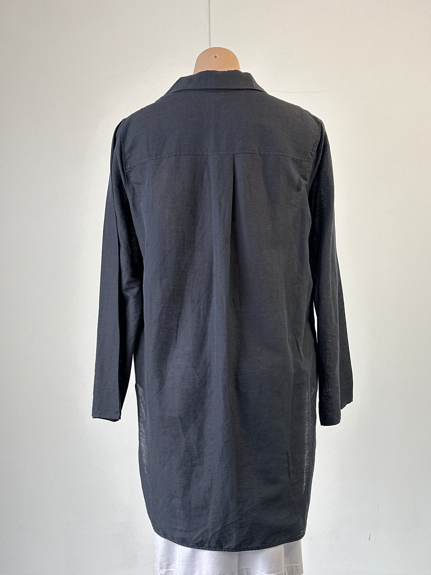 COS | shirt | size 12 | long sleeve | cotton linen blend