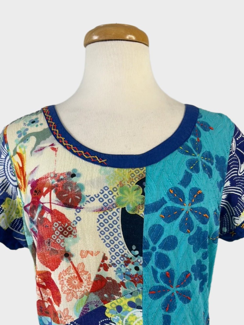 ORIENTIQUE | dress | size 12 | knee length