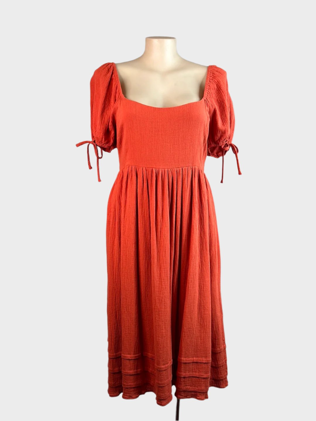 Atmos & Here | dress | size 16 | midi length | 100% cotton | new with tags