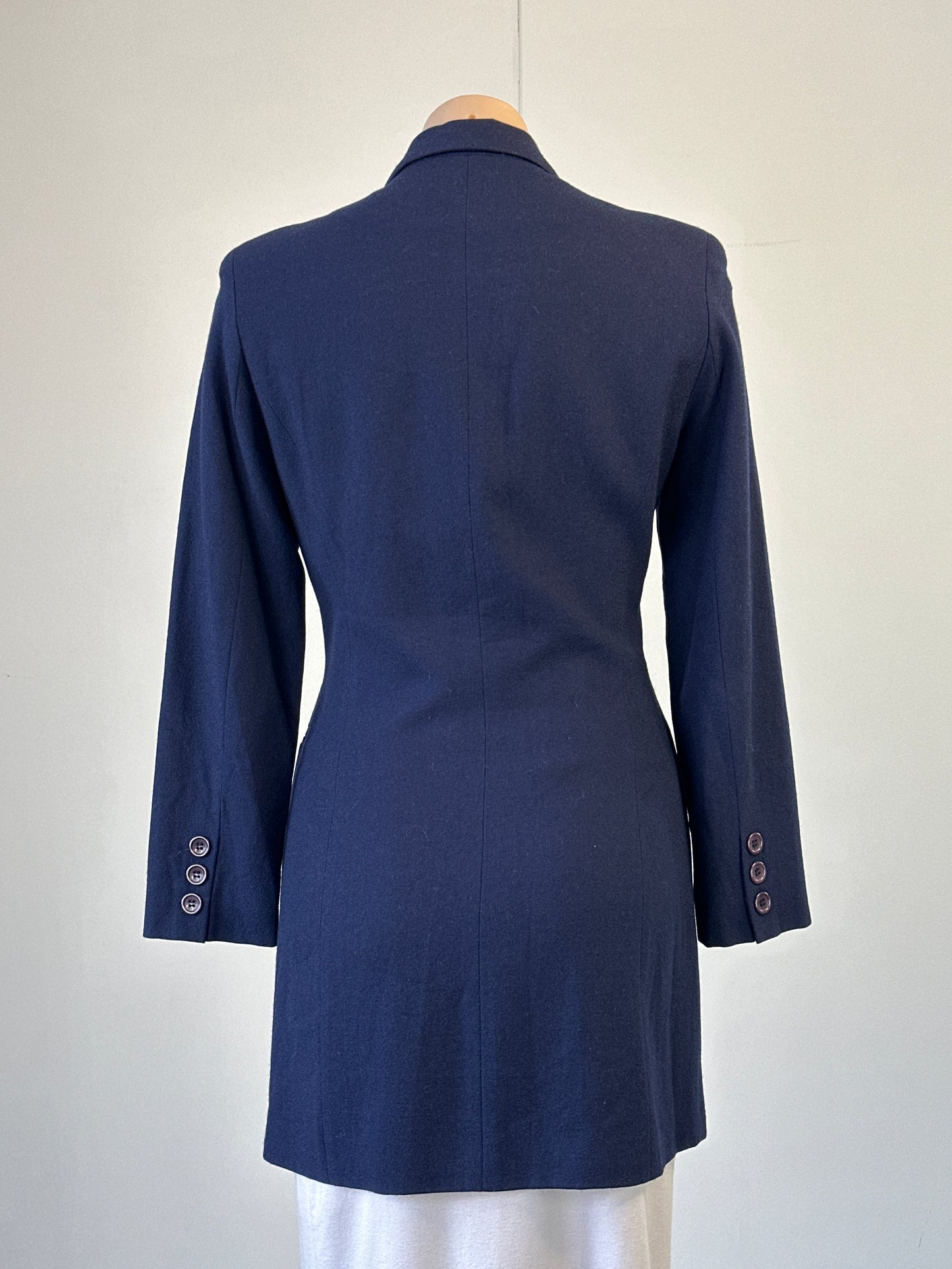 Paola Calo | Italy | vintage 90's | jacket | size 8 | single breasted | 100% wool