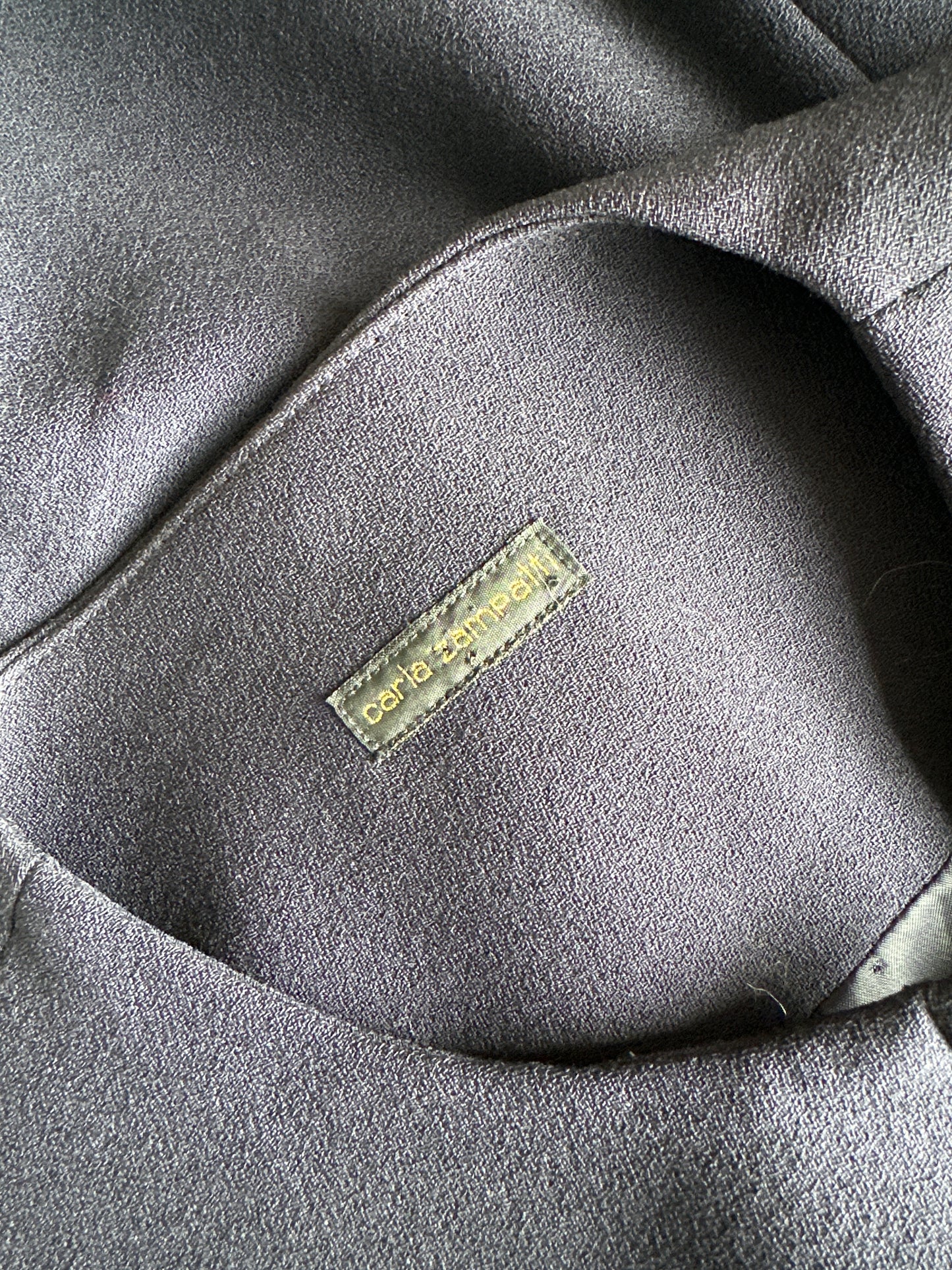Carla Zampatti | vintage 90's | jacket | size 10 | zip front | 100% wool | made in Australia 🇦🇺