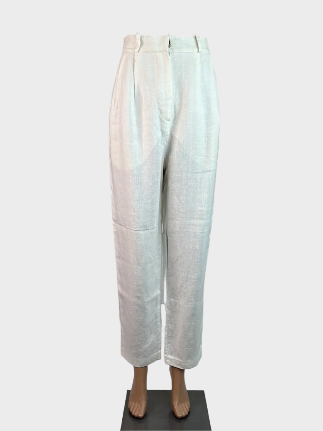 Trent Nathan | vintage 90's | pants | size 10 | straight leg | 100% linen | made in Australia 🇦🇺