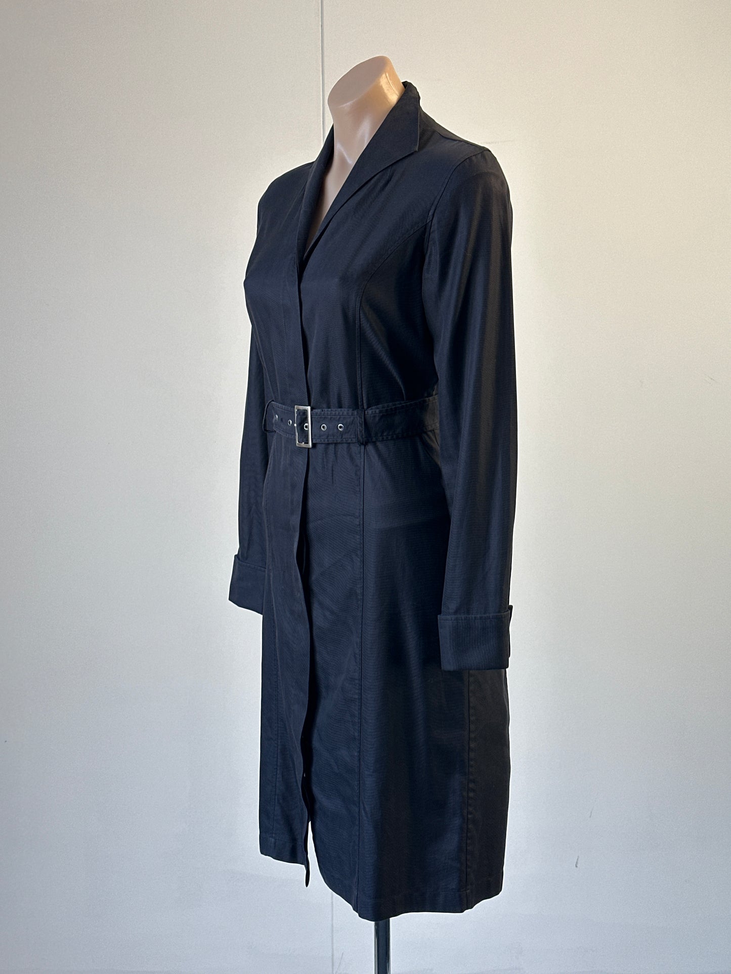 Herringbone | dress | size 8 | knee length | 100% cotton