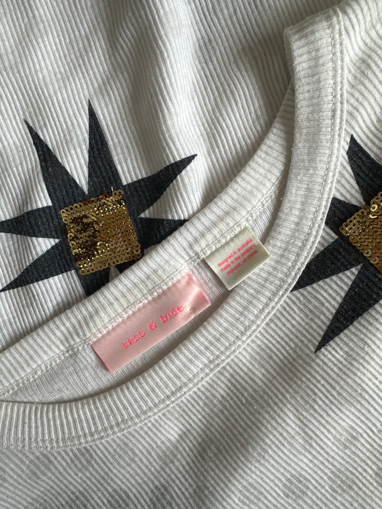 sass & bide | top | size 10 | long sleeve