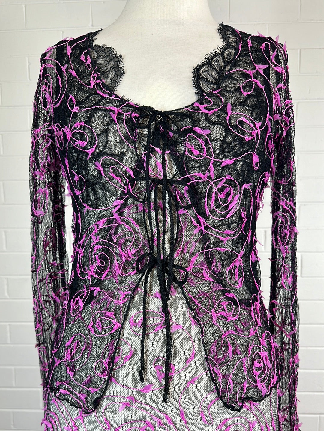 Alannah Hill | dress & jacket set | size 8 | midi length