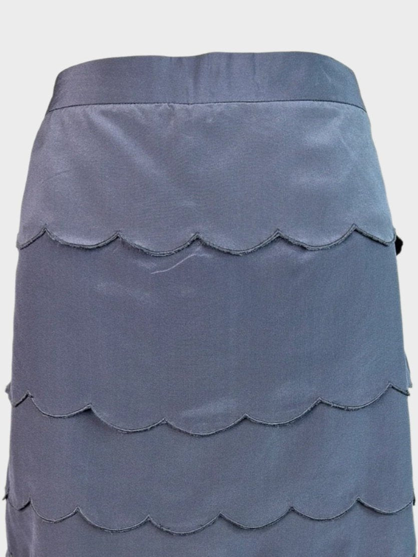 Club Monaco | Canada | skorts | size 8 | high rise waist | 100% silk | new with tags