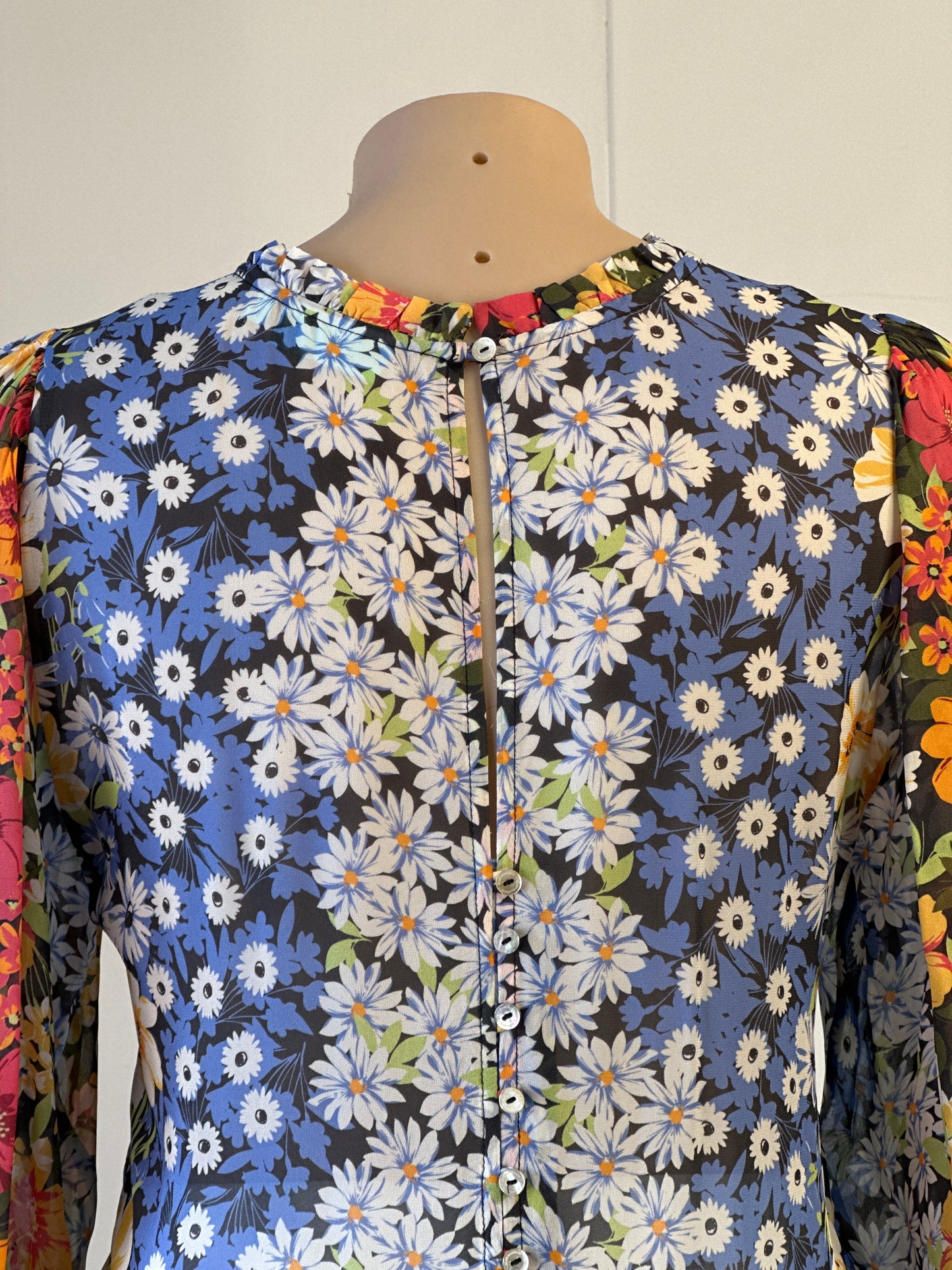 Blue Illusion | dress | size 14 | knee length
