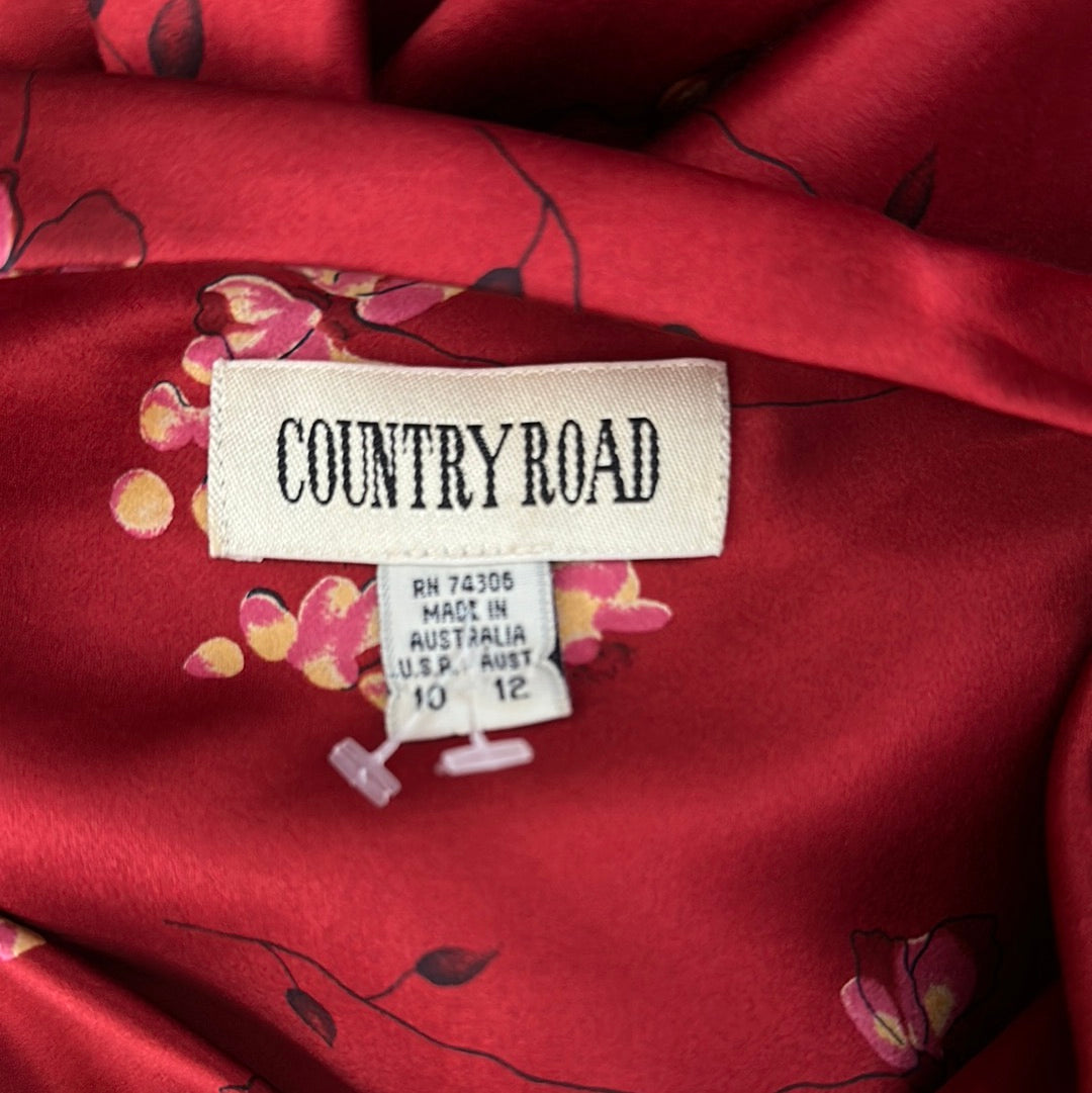 Country Road | vintage 90's | dress | size 12 | midi length