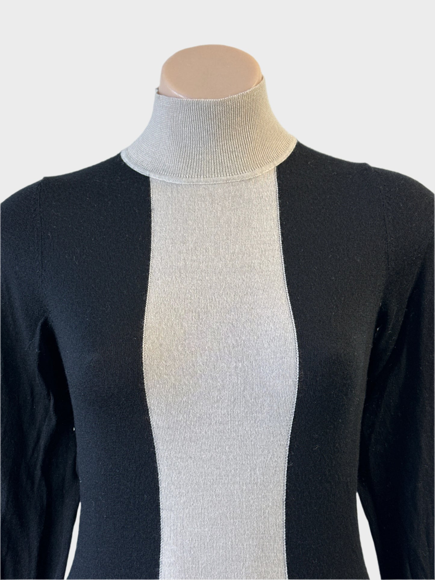 Cue | sweater | size 10 | turtleneck | 100% wool