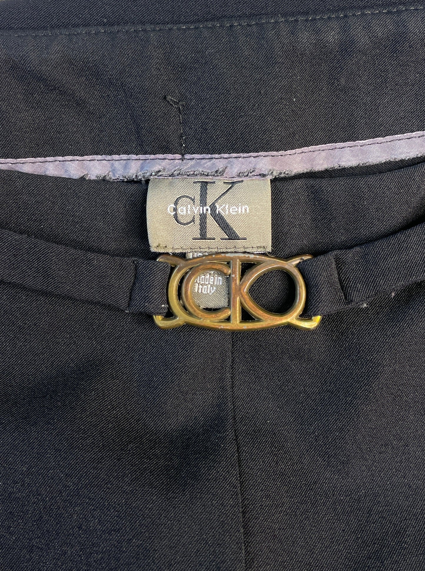 Calvin Klein | US | pants | size 8 | wide leg | made in Italy