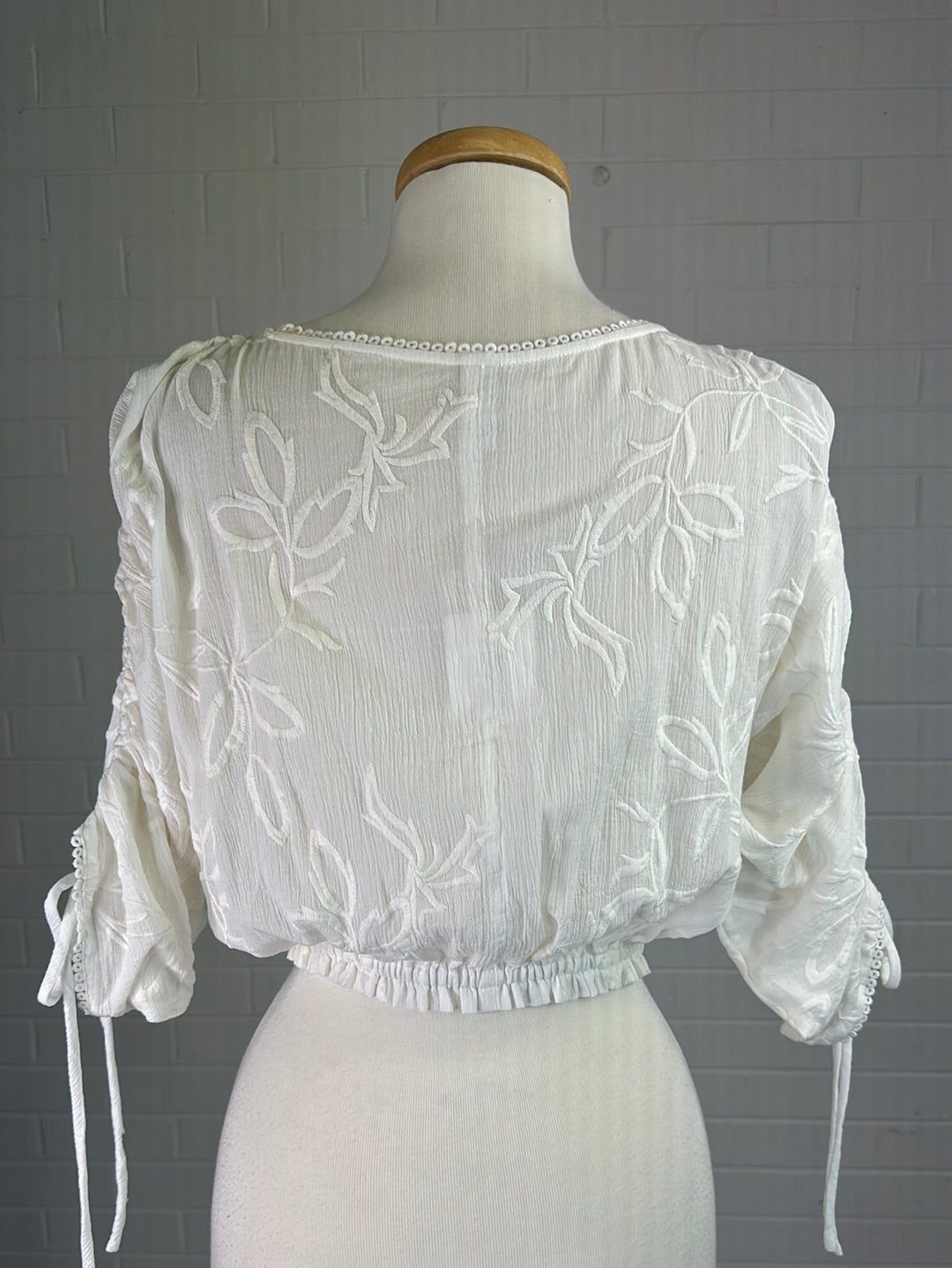 Tigerlily | top | size 10 | three quarter sleeve | 100% cotton | new with tags