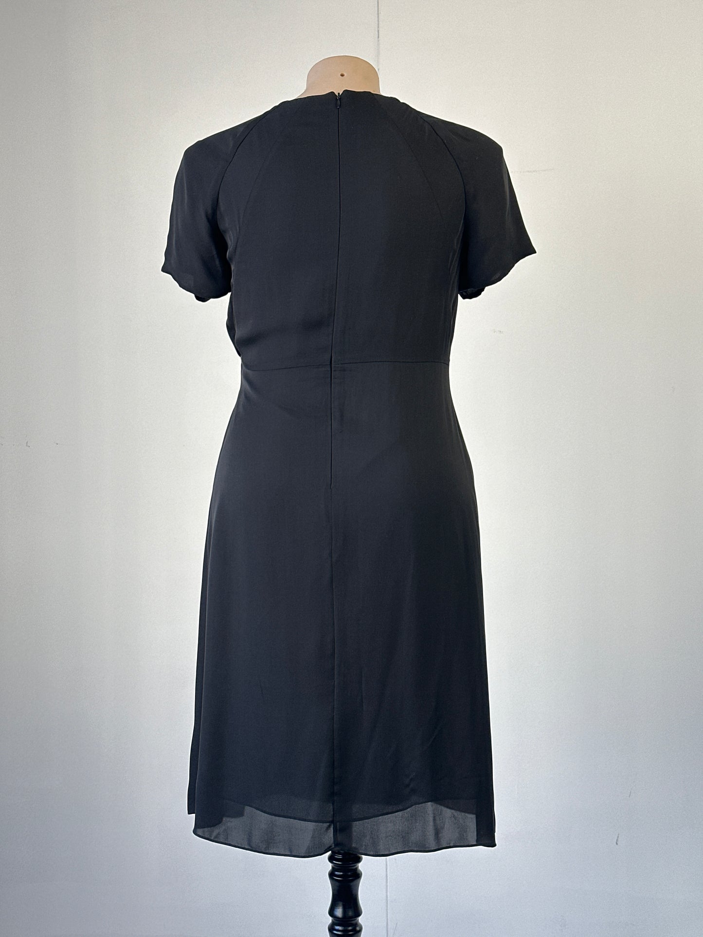 Sportscraft | dress | size 14 | midi length | 100% silk
