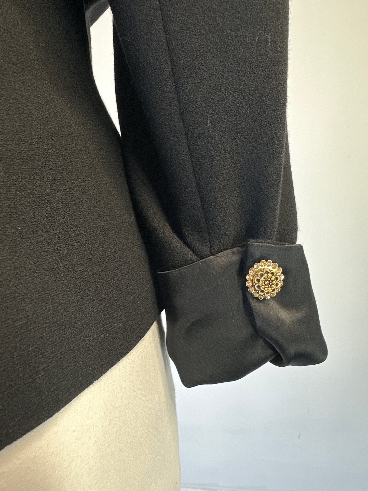 Anthea Crawford | jacket | size 18 | tie front | 100% wool | made in Australia