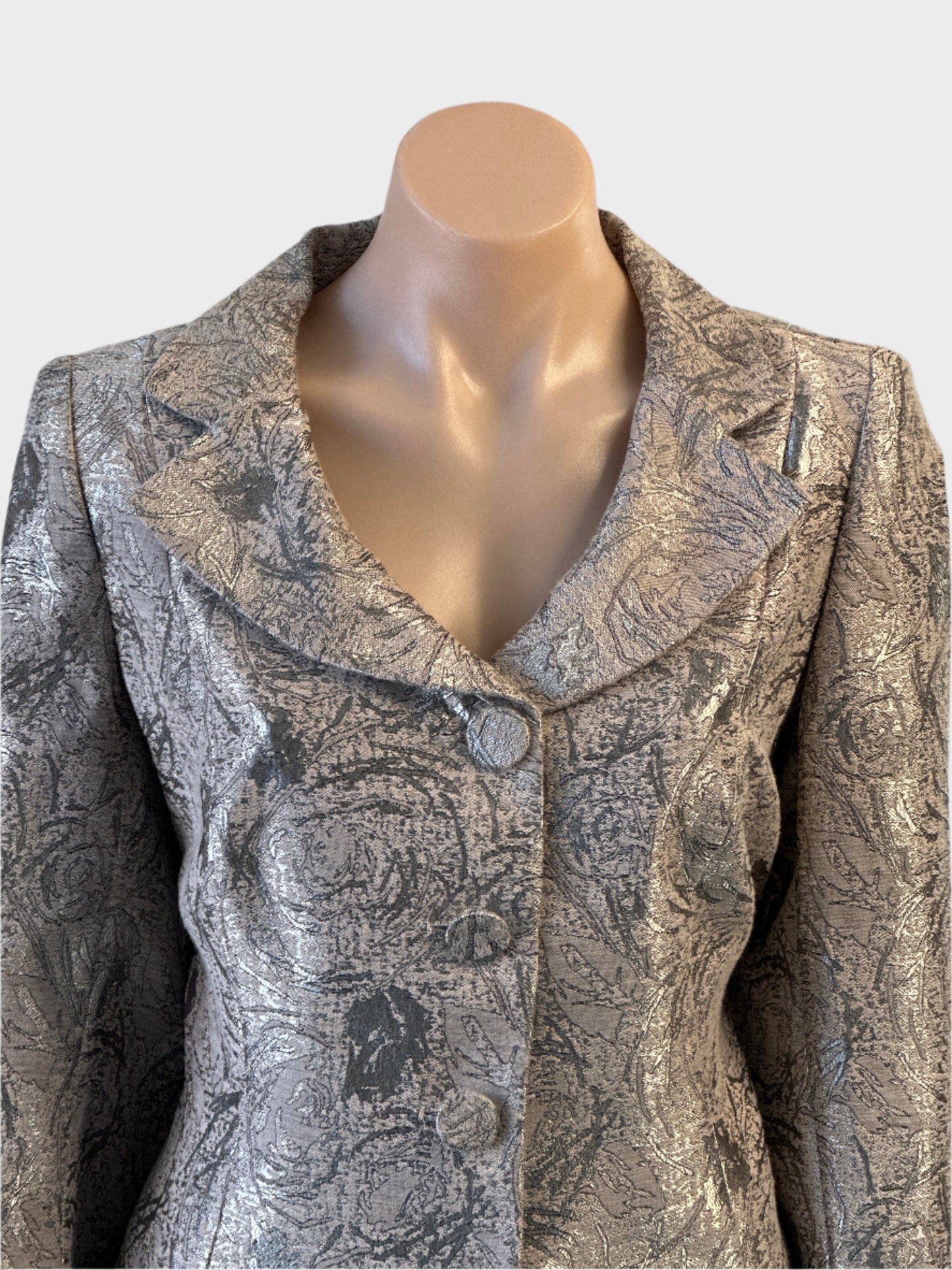 Anthea Crawford | jacket | size 12 | single breasted | made in Australia 🇦🇺