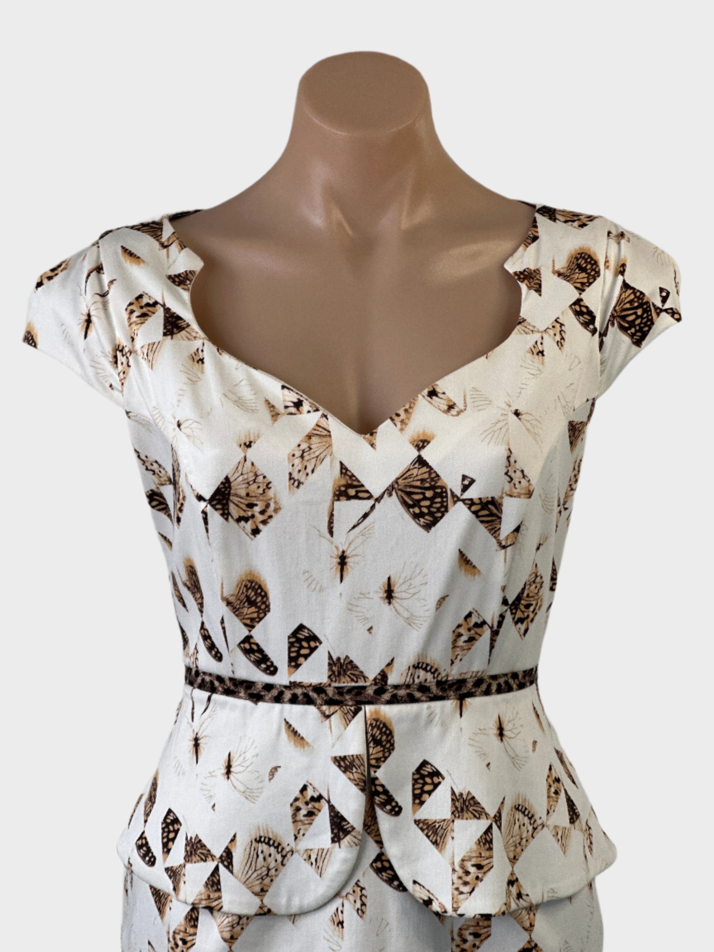 Anthea Crawford | dress | size 10 | knee length | made in Australia 🇦🇺