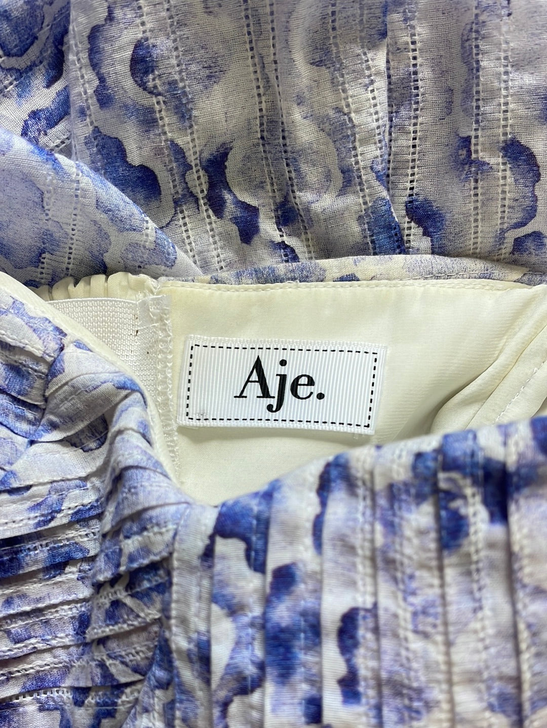 Aje | gown | size 10 | maxi length | 100% cotton