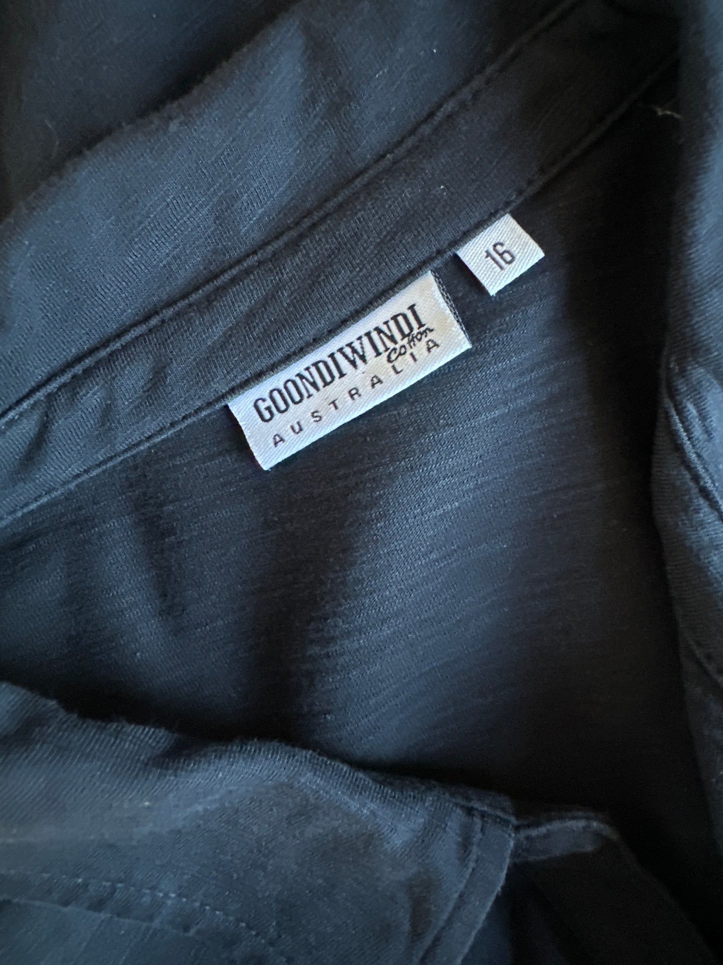 Goondiwindi Cotton | top | size 16 | long sleeve | 100% cotton