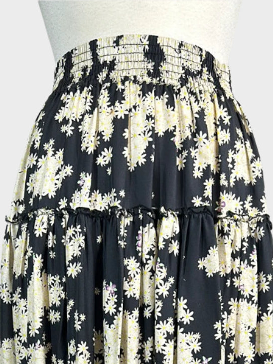 Saks Potts | Copenhagen | skirt | size 8 | midi length | 100% silk