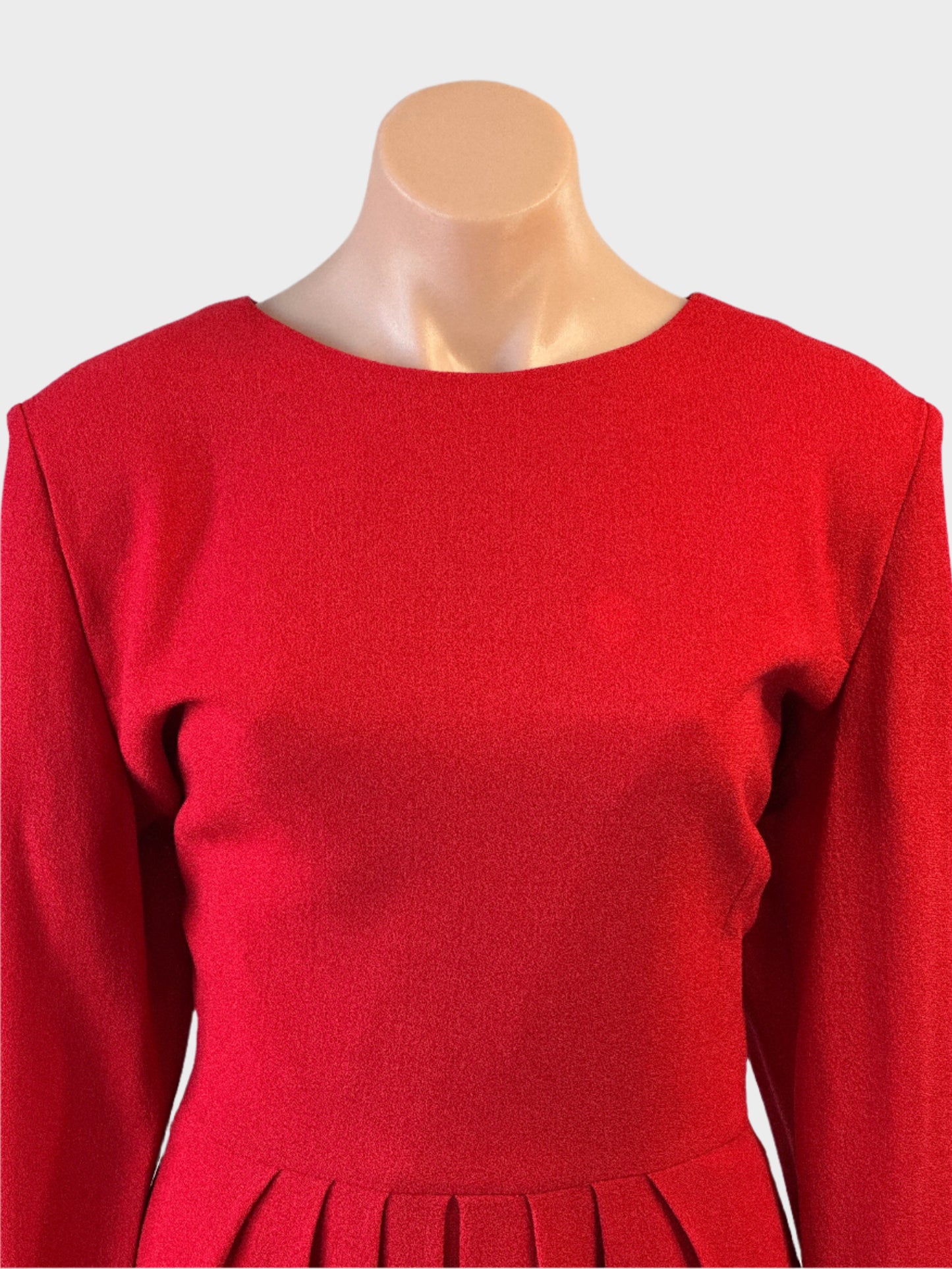 Trent Nathan | vintage 80's | dress | size 14 | knee length | 100% wool