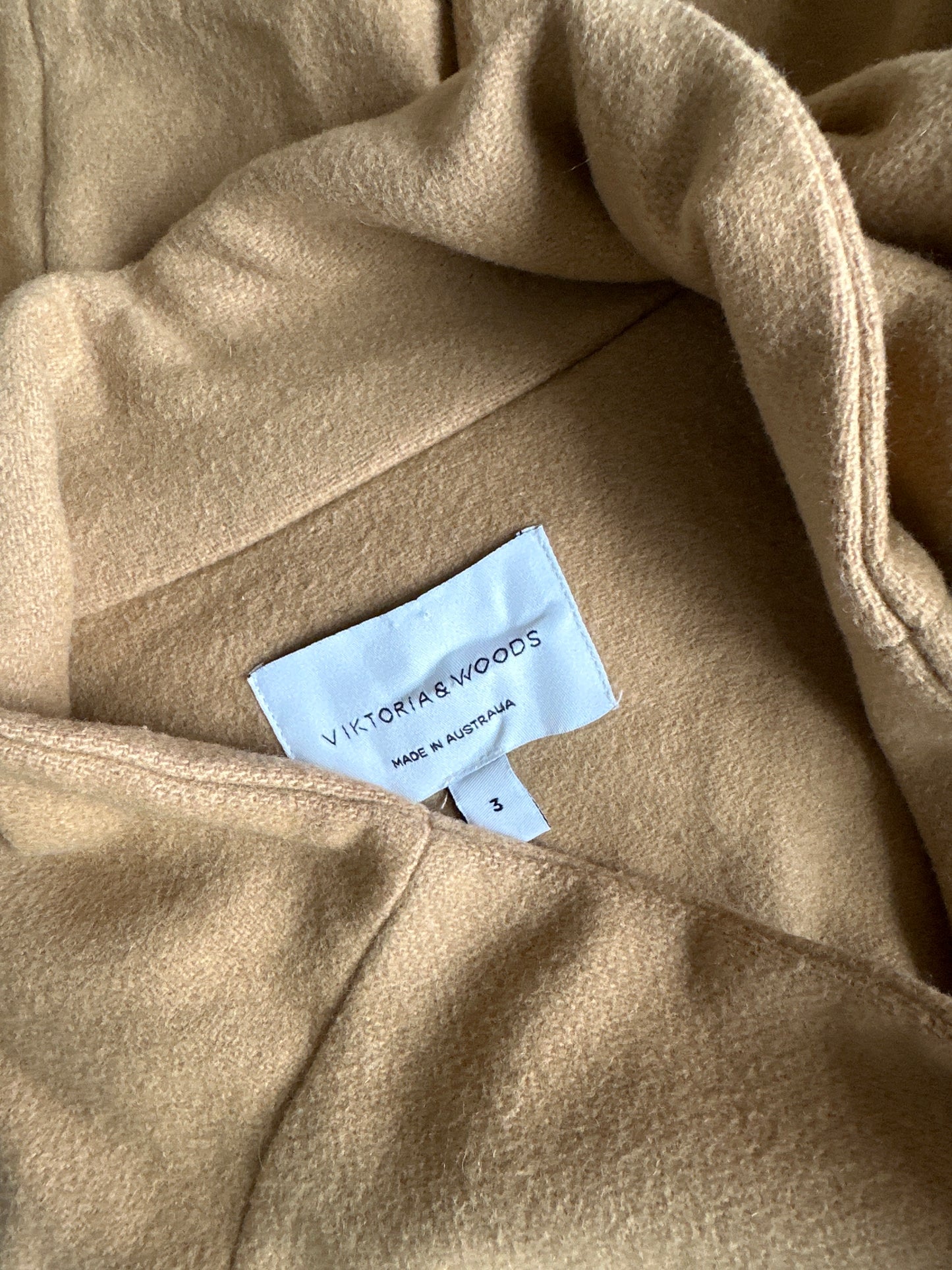 Viktoria & Woods | coat | size 12 | wrap front | made in Australia 🇦🇺