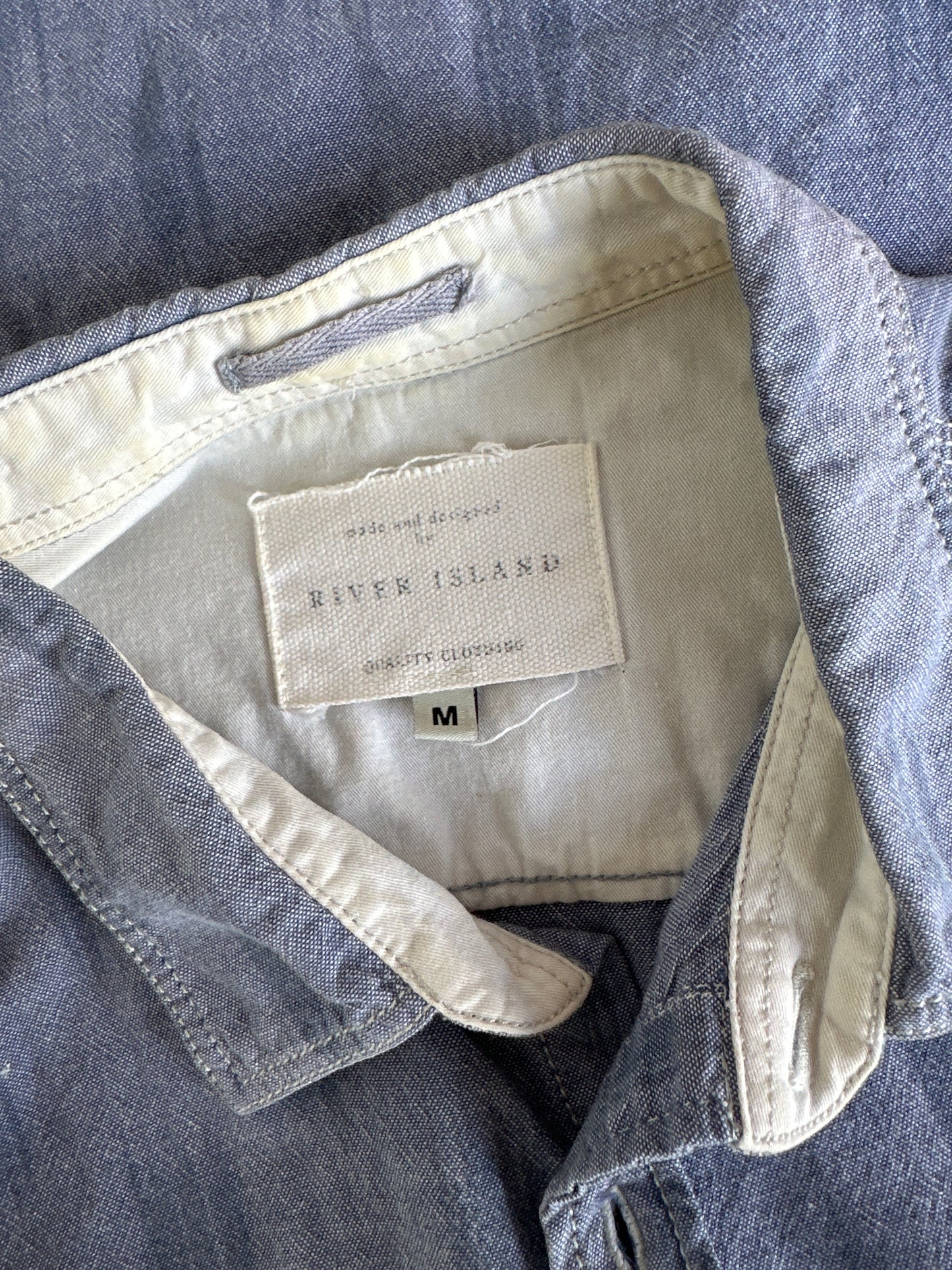 River Island | shirt | size 12 | long sleeve | 100% cotton