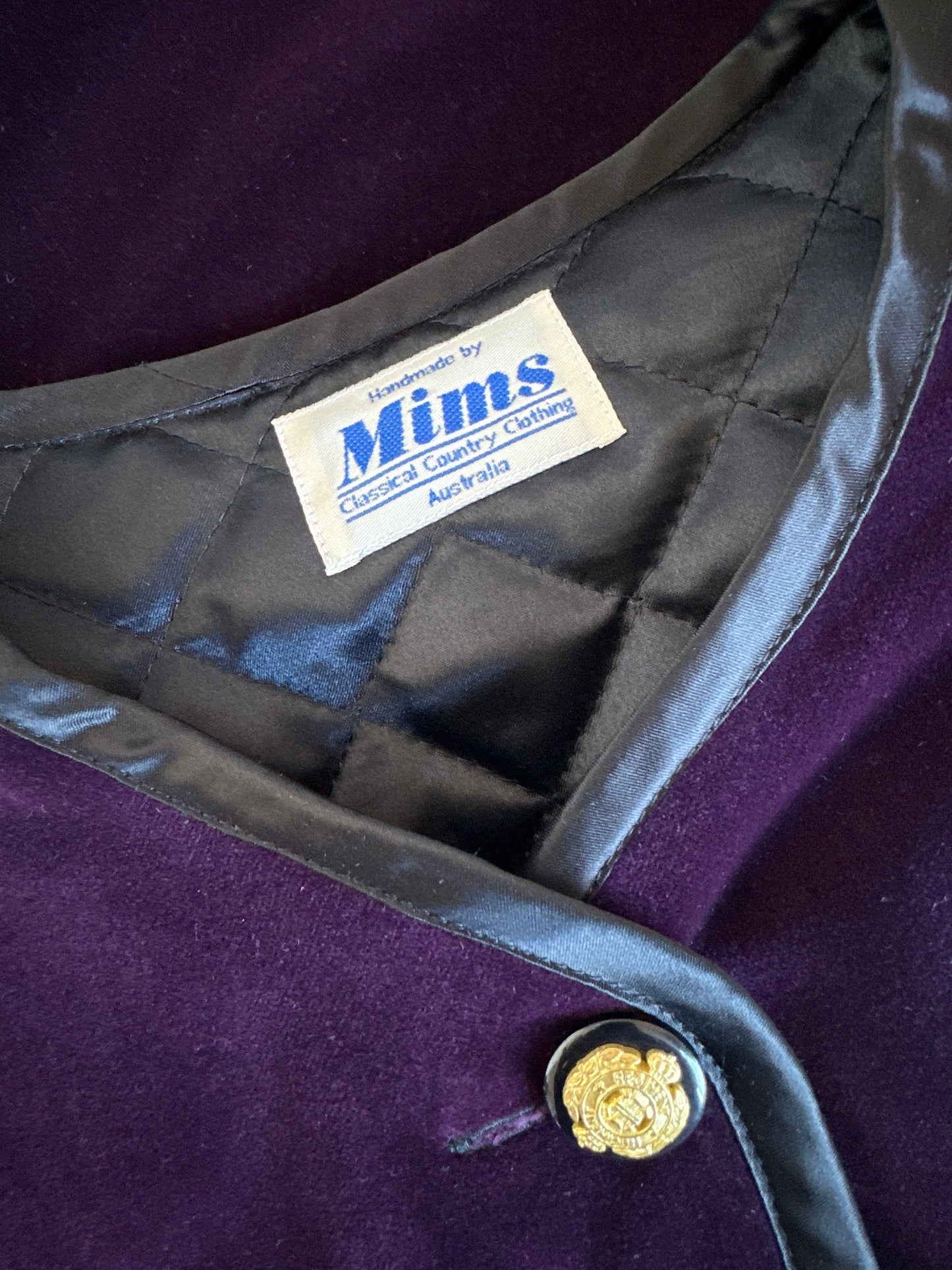 Mims Classical Country Clothing | vintage 80's | jacket | size 12 | single breasted | handmade in Australia ๐ฆ๐บ