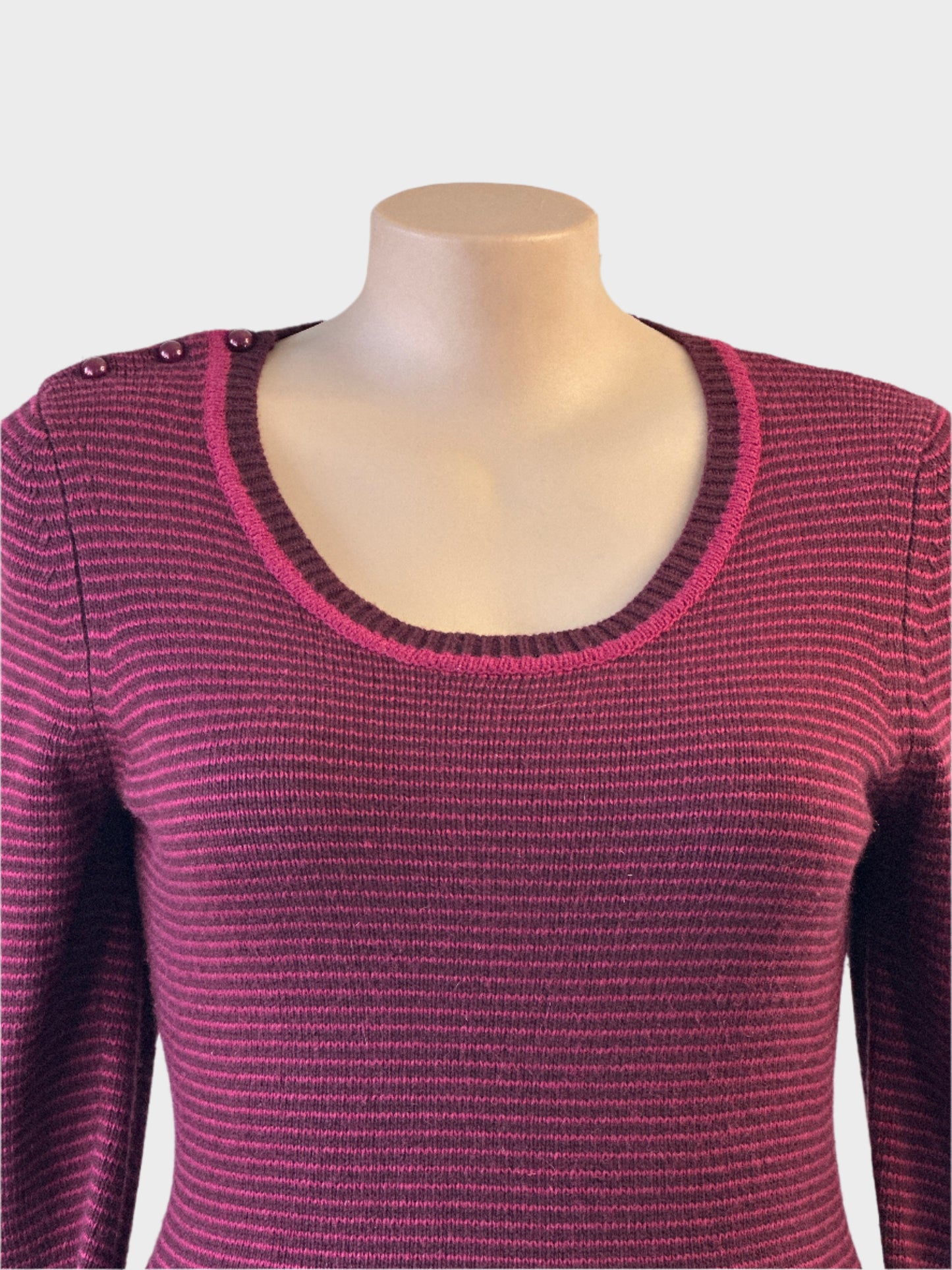 Jigsaw | UK | sweater | size 12 | scoop neck