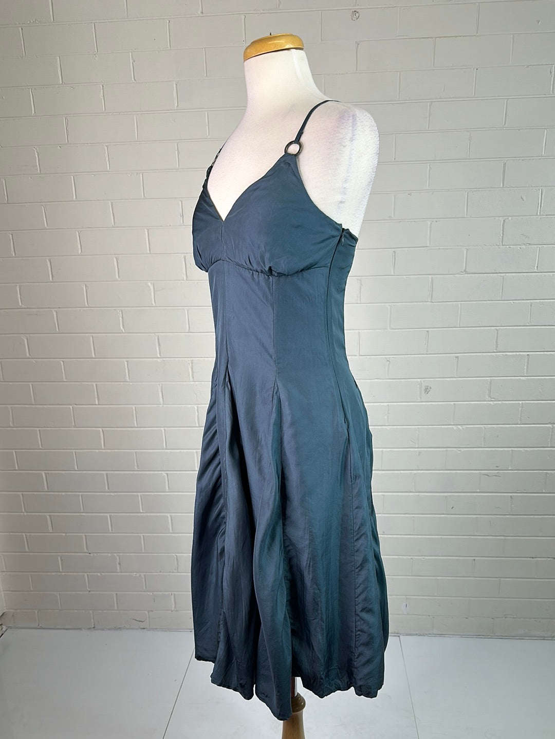 Calvin Klein - Jeans | US | dress | size 10 | midi length | 100% silk