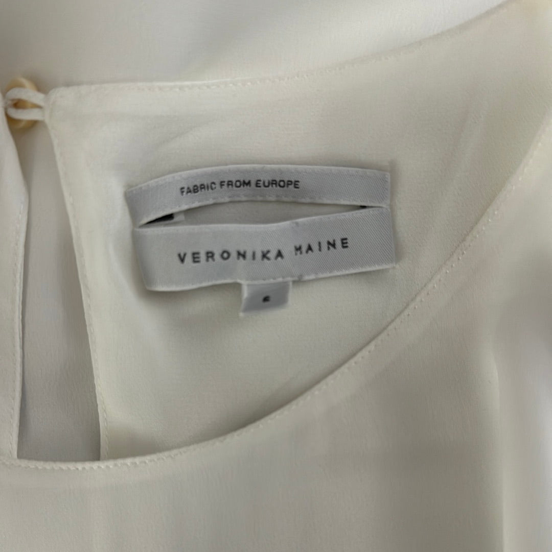Veronika Maine | top | size 6 | cap sleeve | made in Australia ๐ฆ๐บ