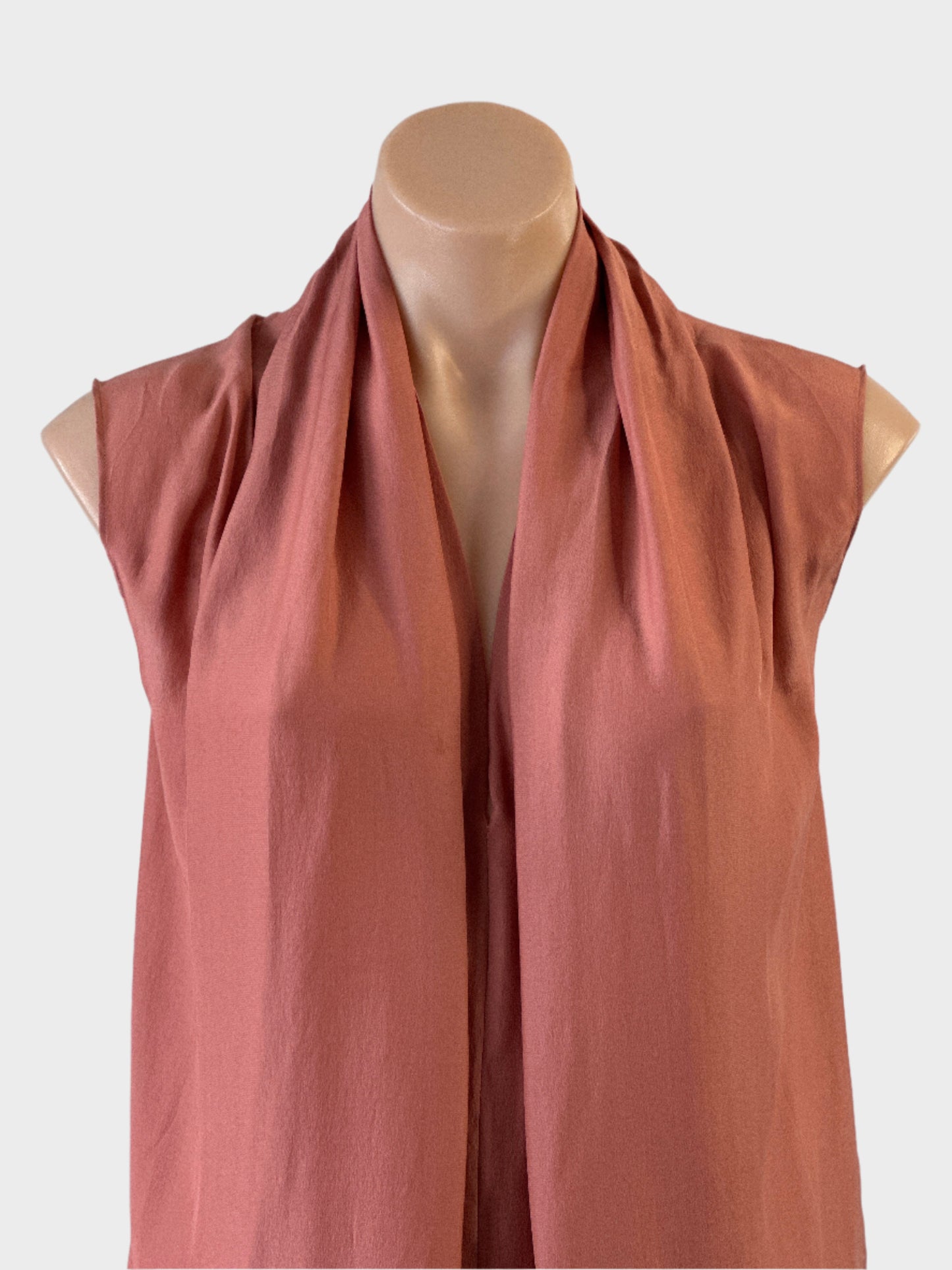 Scanlan Theodore | top | size 8 | sleeveless | 100% silk