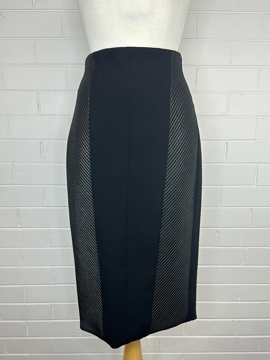 Black midi skirt outlet size 12