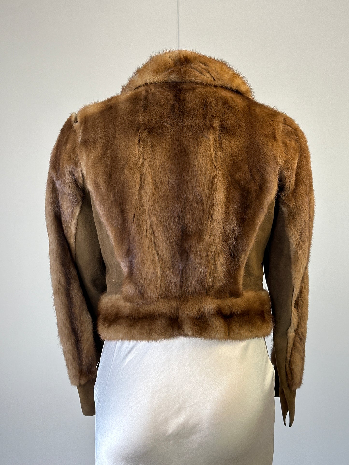 Bernhard Hammerman - Sydney | vintage 60's | fur jacket | size 8 | single breasted