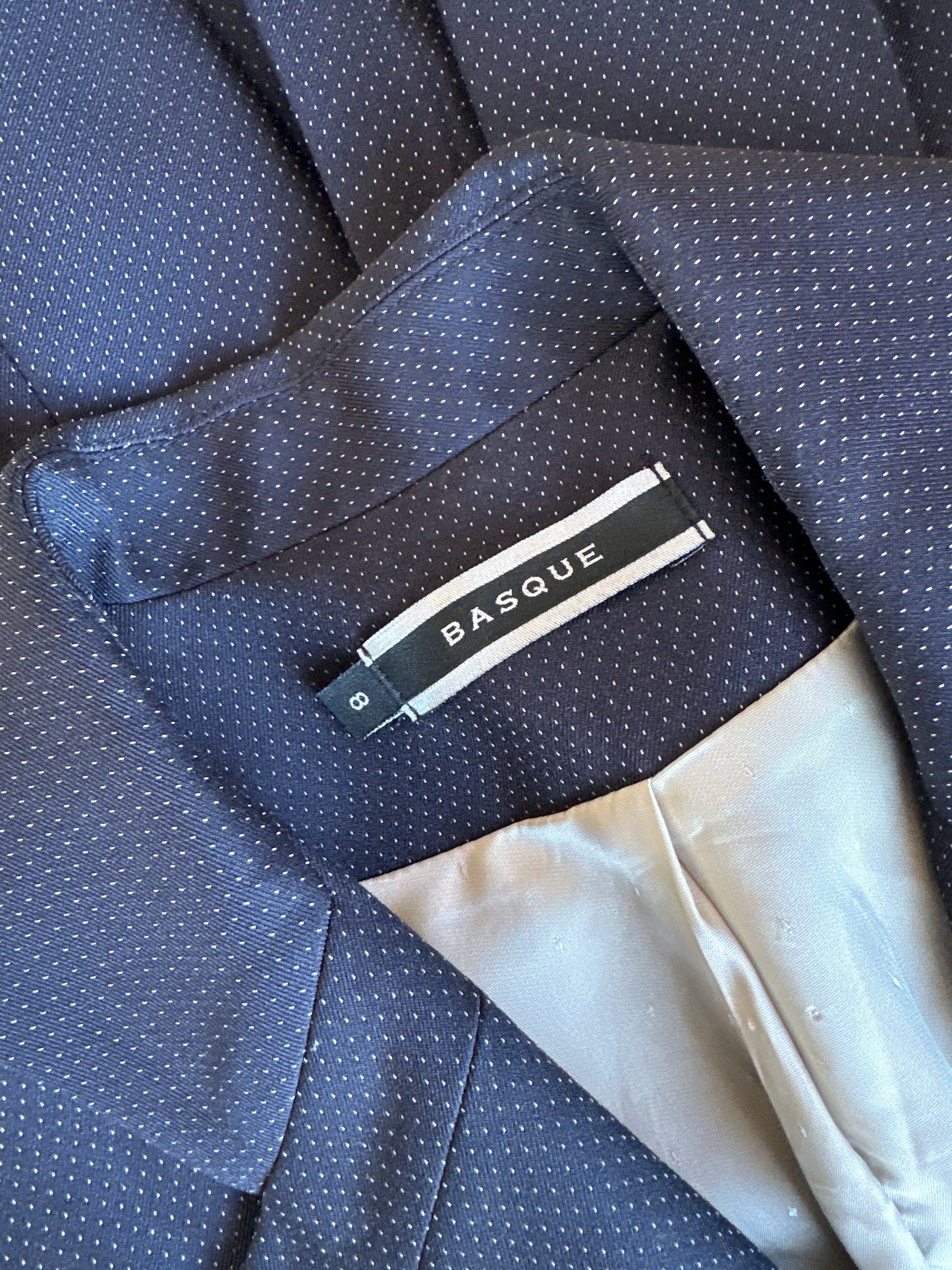 Basque | jacket | size 8 | single breasted