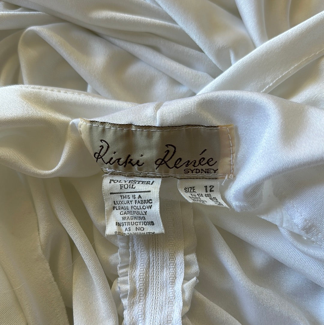 Ricki Renee | vintage 80's | dress | size 12 | midi length