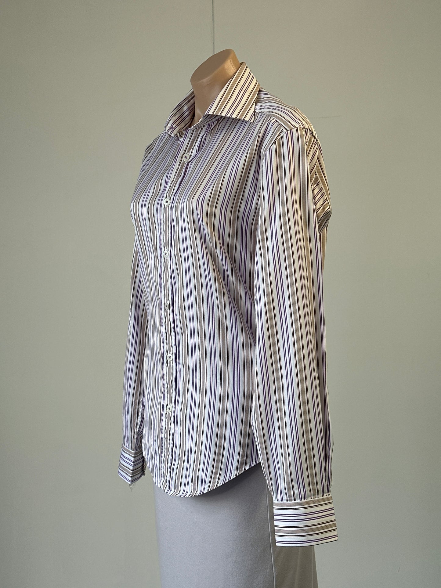 Oxford | shirt | size 10 | long sleeve | 100% cotton