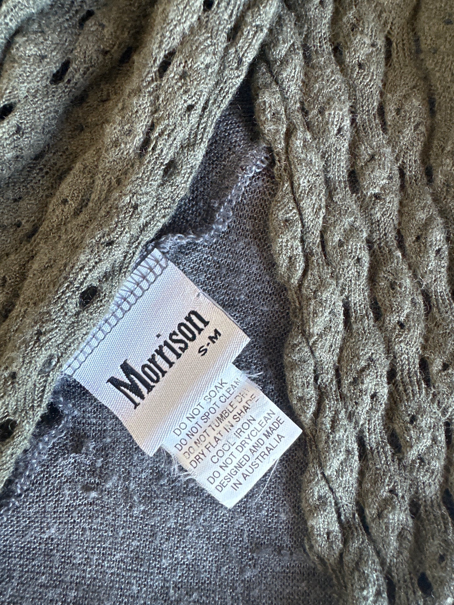 Morrison | vest | size 10 | open front | made in Australia 🇦🇺