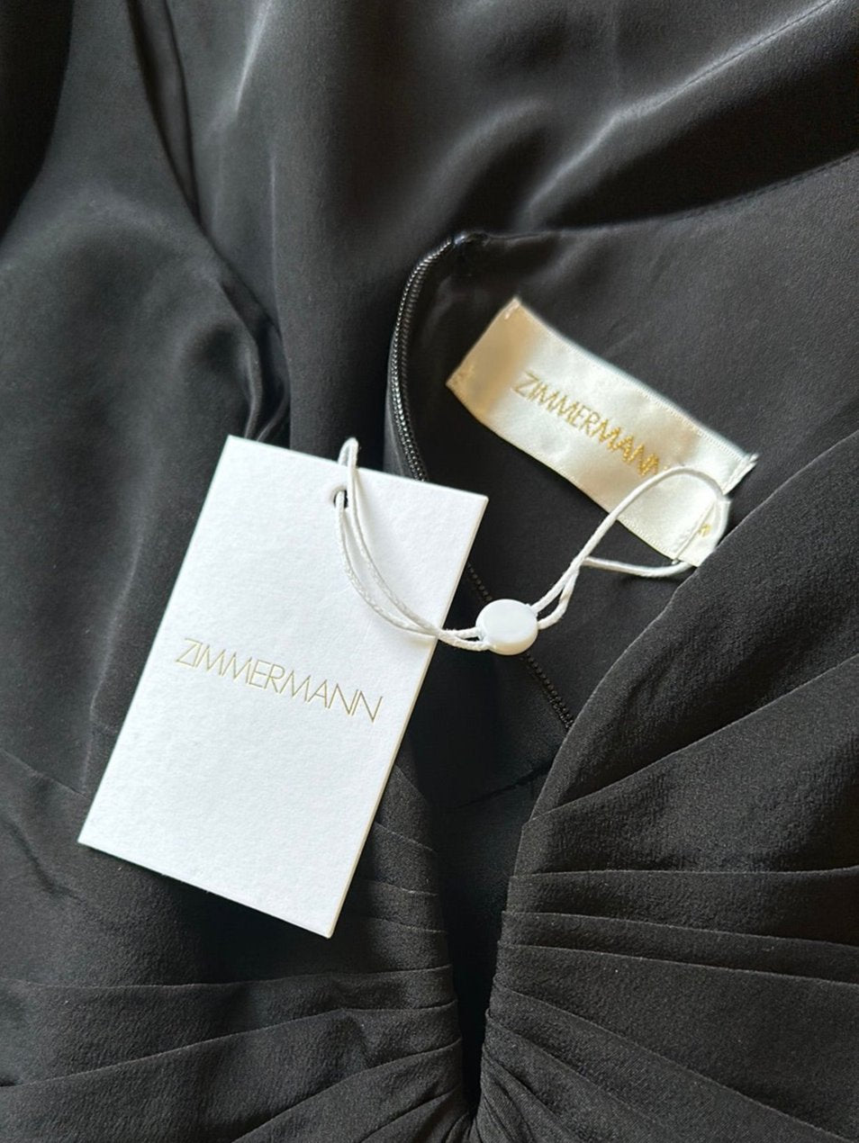 Zimmermann | dress | size 12 | midi length | 100% silk | new with tags