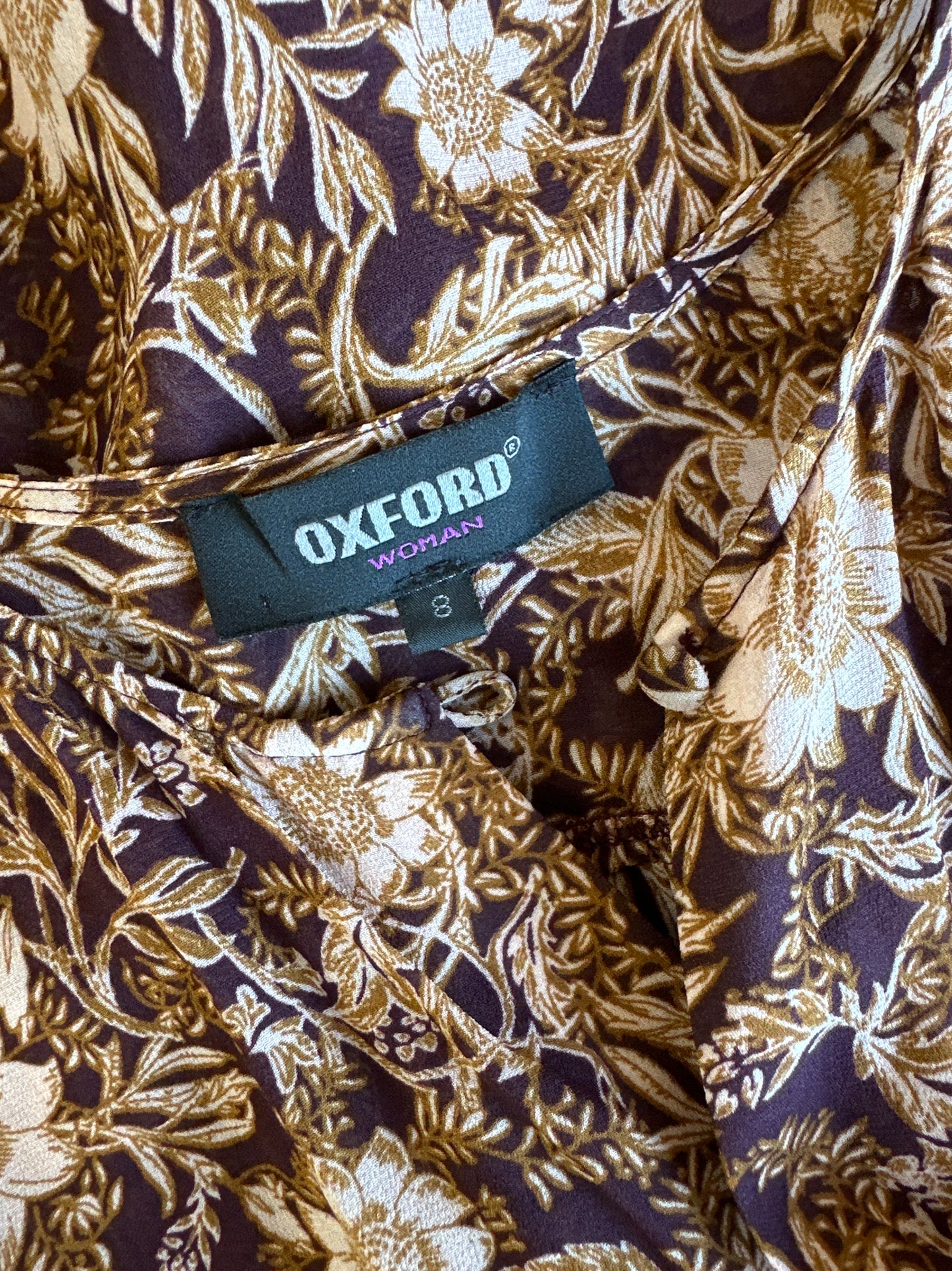 Oxford | dress | size 8 | midi length