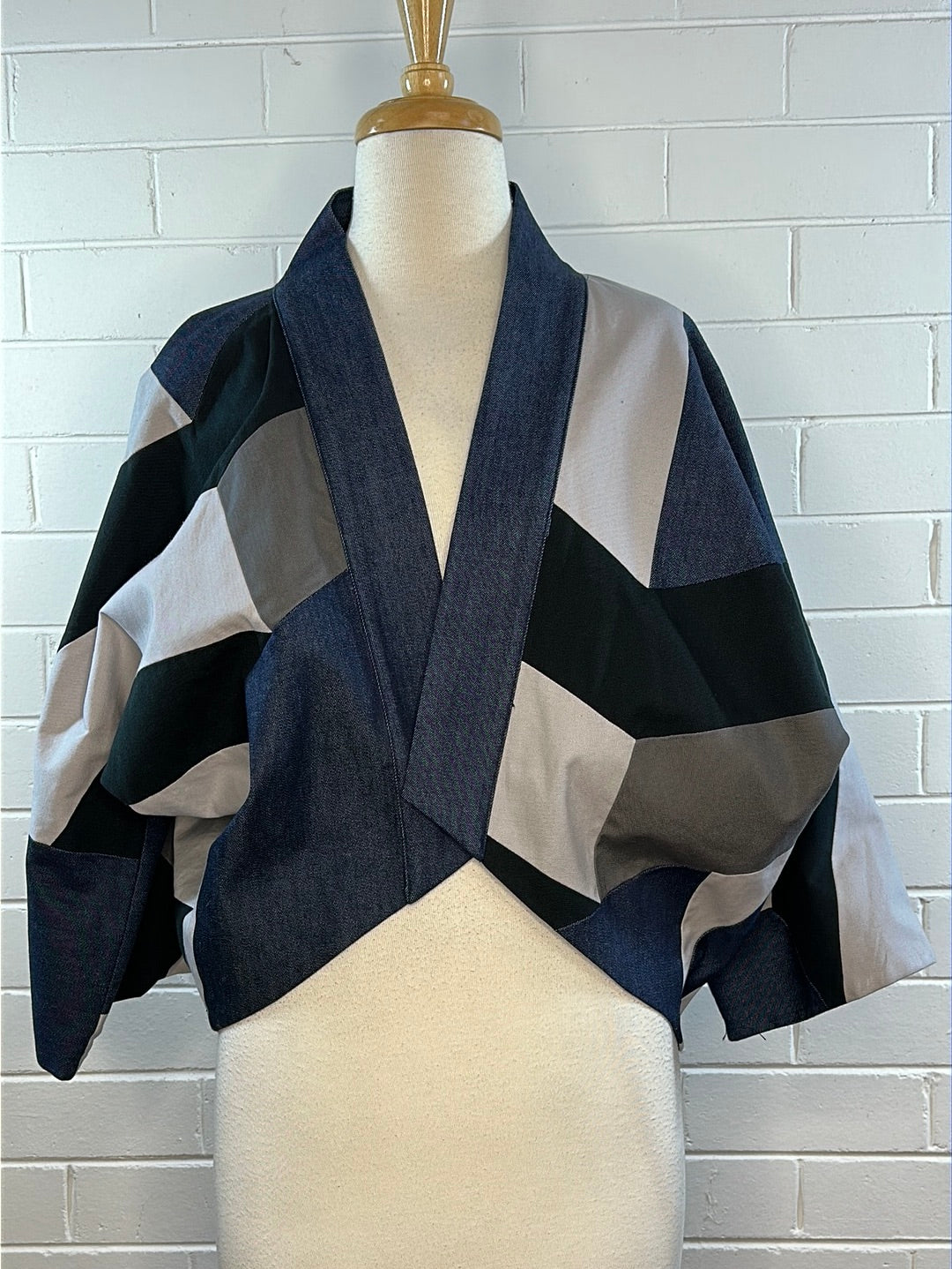 Alpha60 | jacket | size 8 | open front | 100% cotton