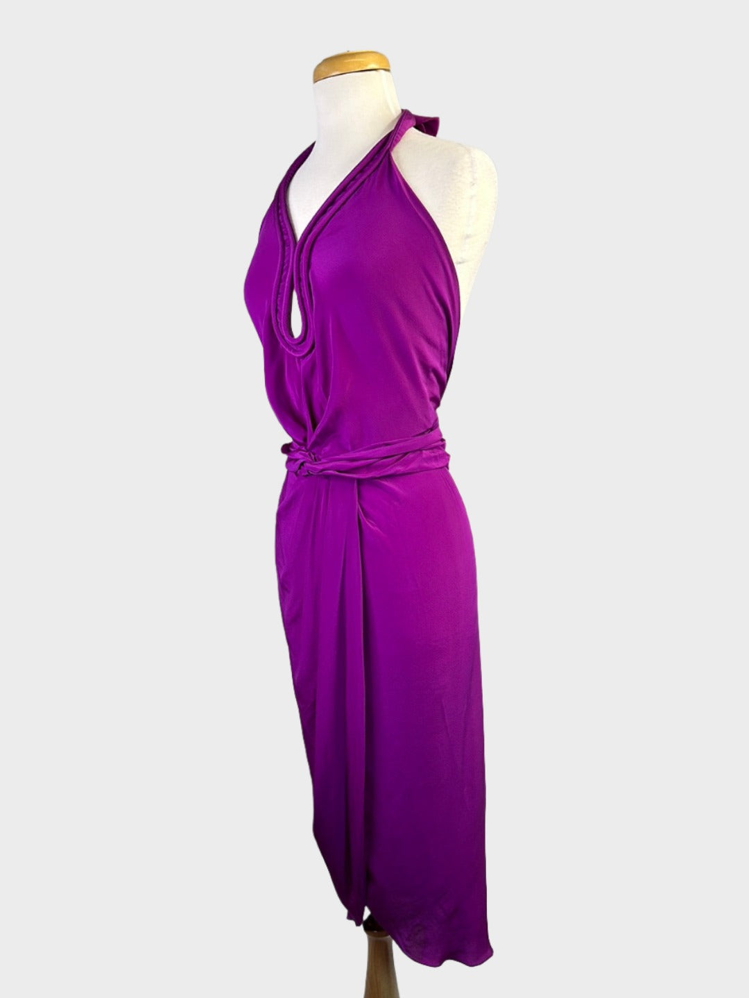 Johanna Ortiz | Colombia | dress | size 6 | midi length | 100% silk