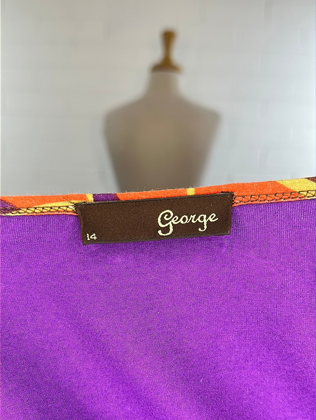George | dress | size 14 | midi length | made in Australia 🇦🇺