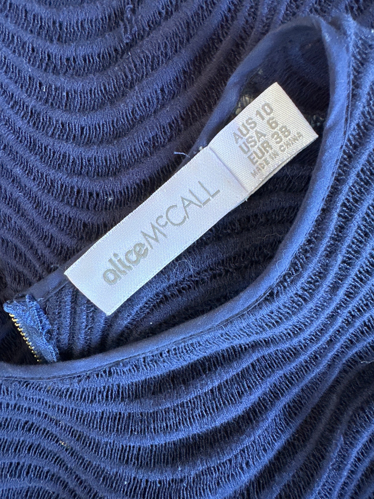 Alice McCall | dress | size 10 | knee length