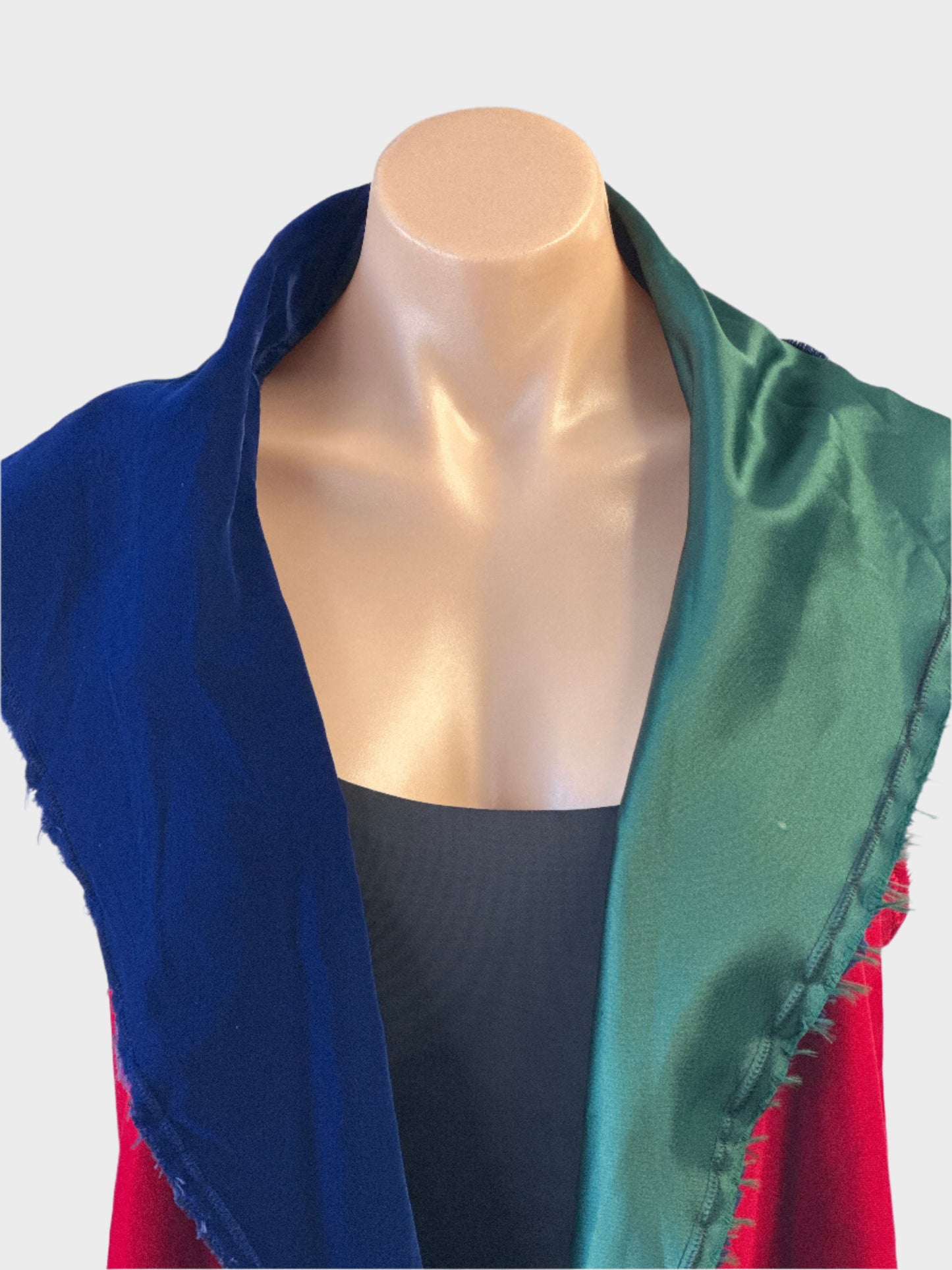 No Ru Ye Lo | vest | one size | open front | upcycled and handmade in Australia 🇦🇺