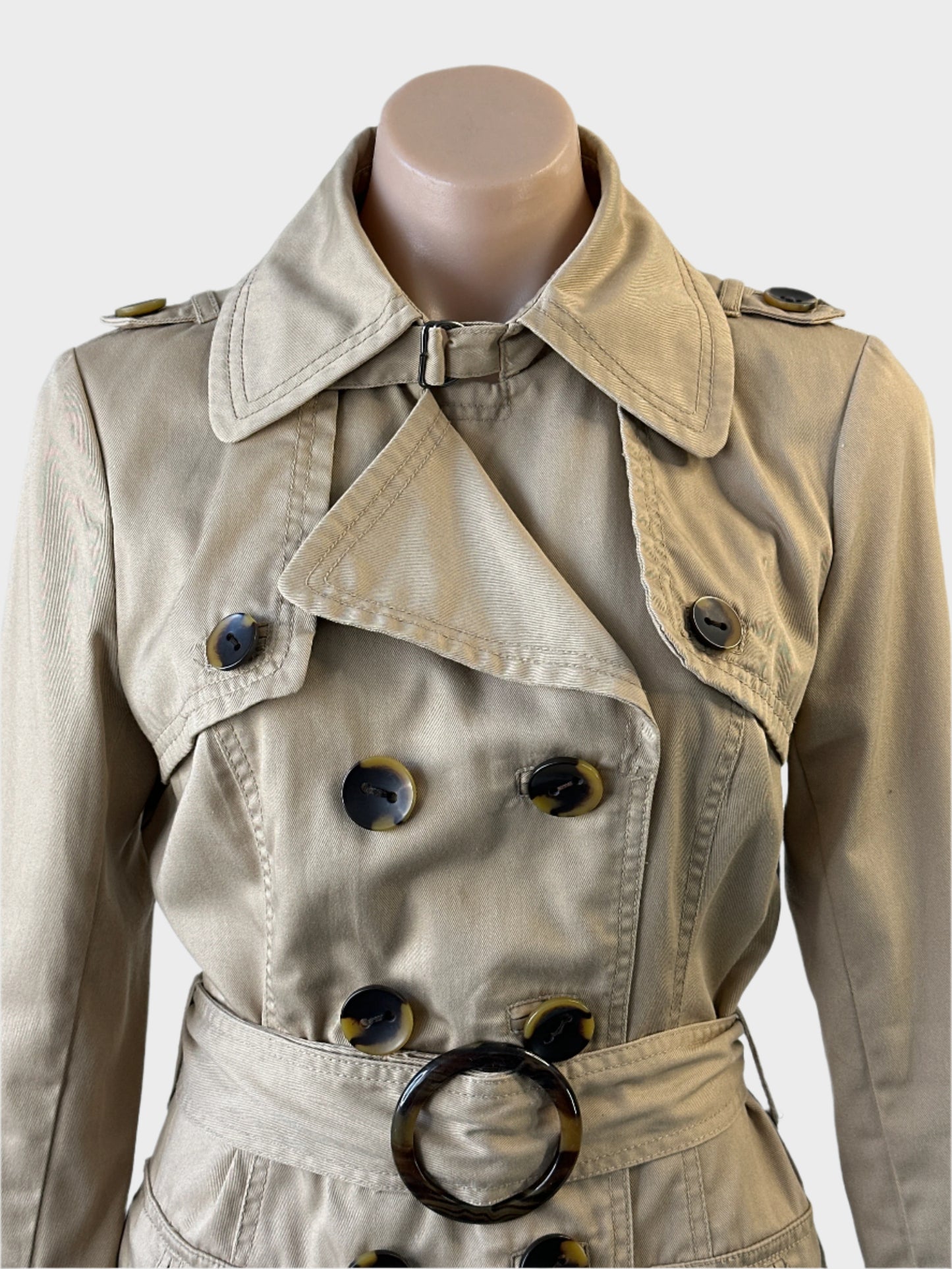 VERO MODA | Denmark | coat | size 10 | double breasted
