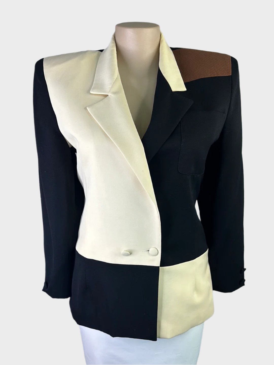Danielle | vintage 80's | jacket | size 14 | double breasted | 100% wool | made in Australia ๐ฆ๐บ