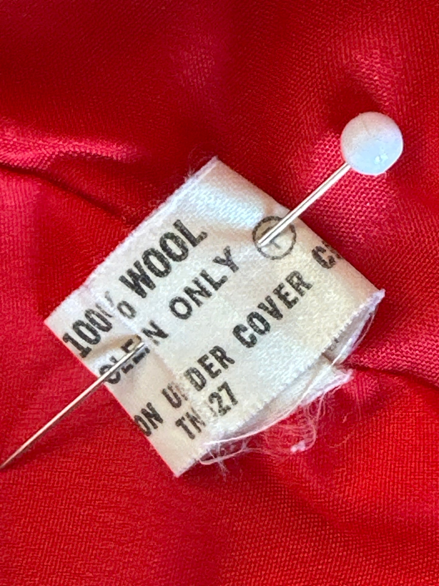 Trent Nathan | vintage 80's | dress | size 14 | knee length | 100% wool