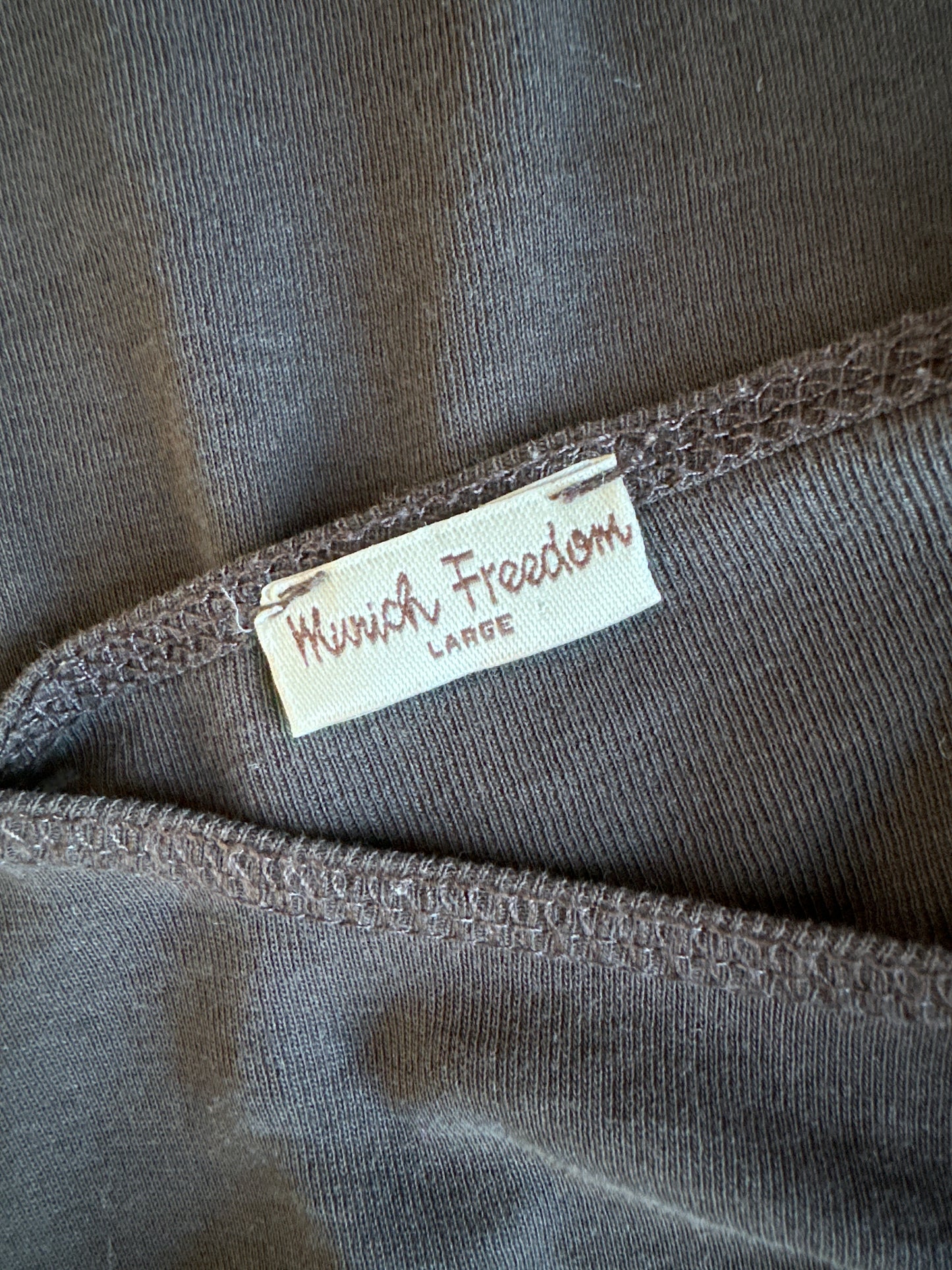 munich freedom | top | size 14 | long sleeve | 100% cotton