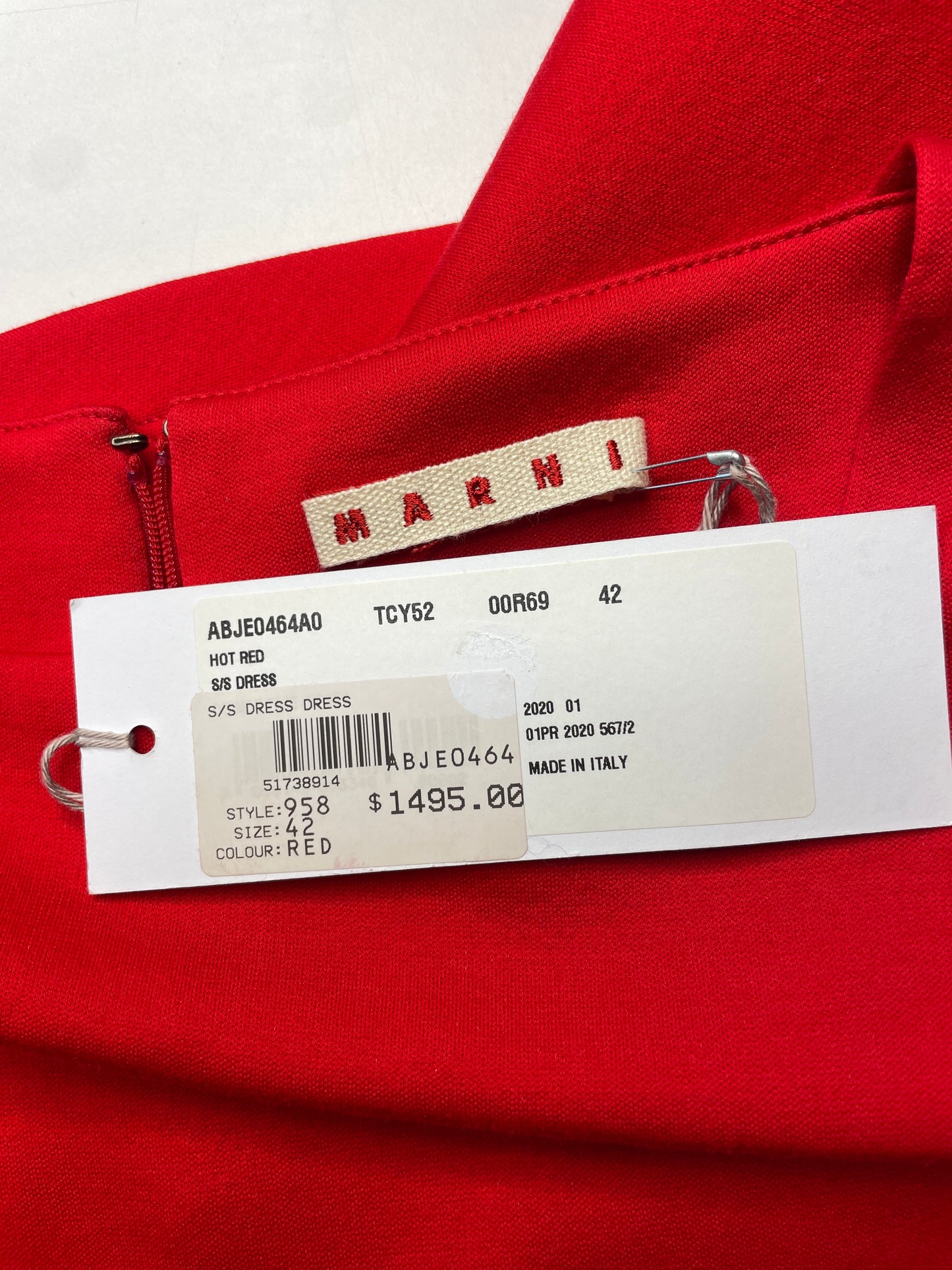 Marni | New York | dress | size 14 | midi length | new with tags | made in Italy