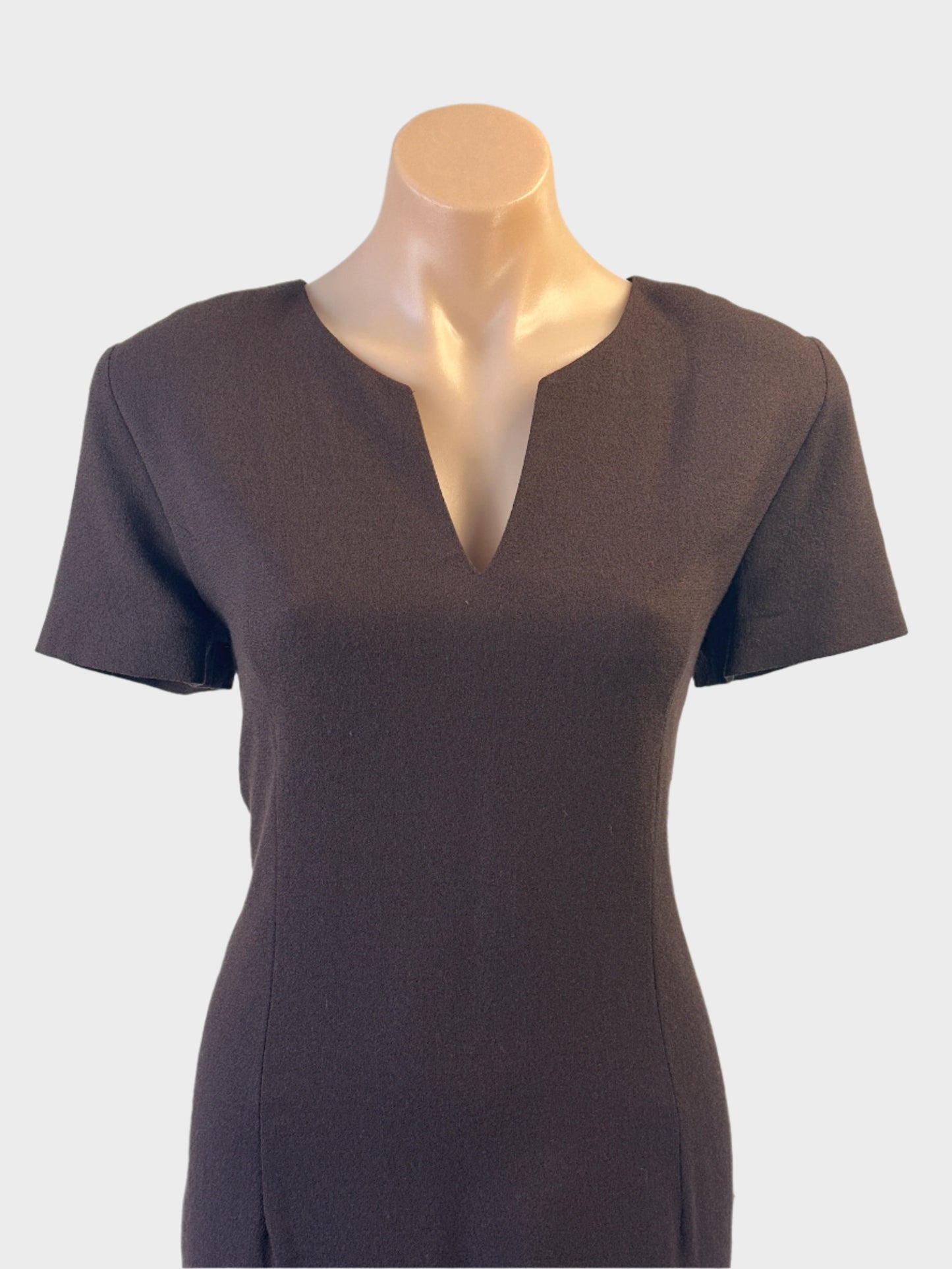 Carla Zampatti | vintage 90's | dress | size 8 | knee length | 100% wool | made in Australia 🇦🇺