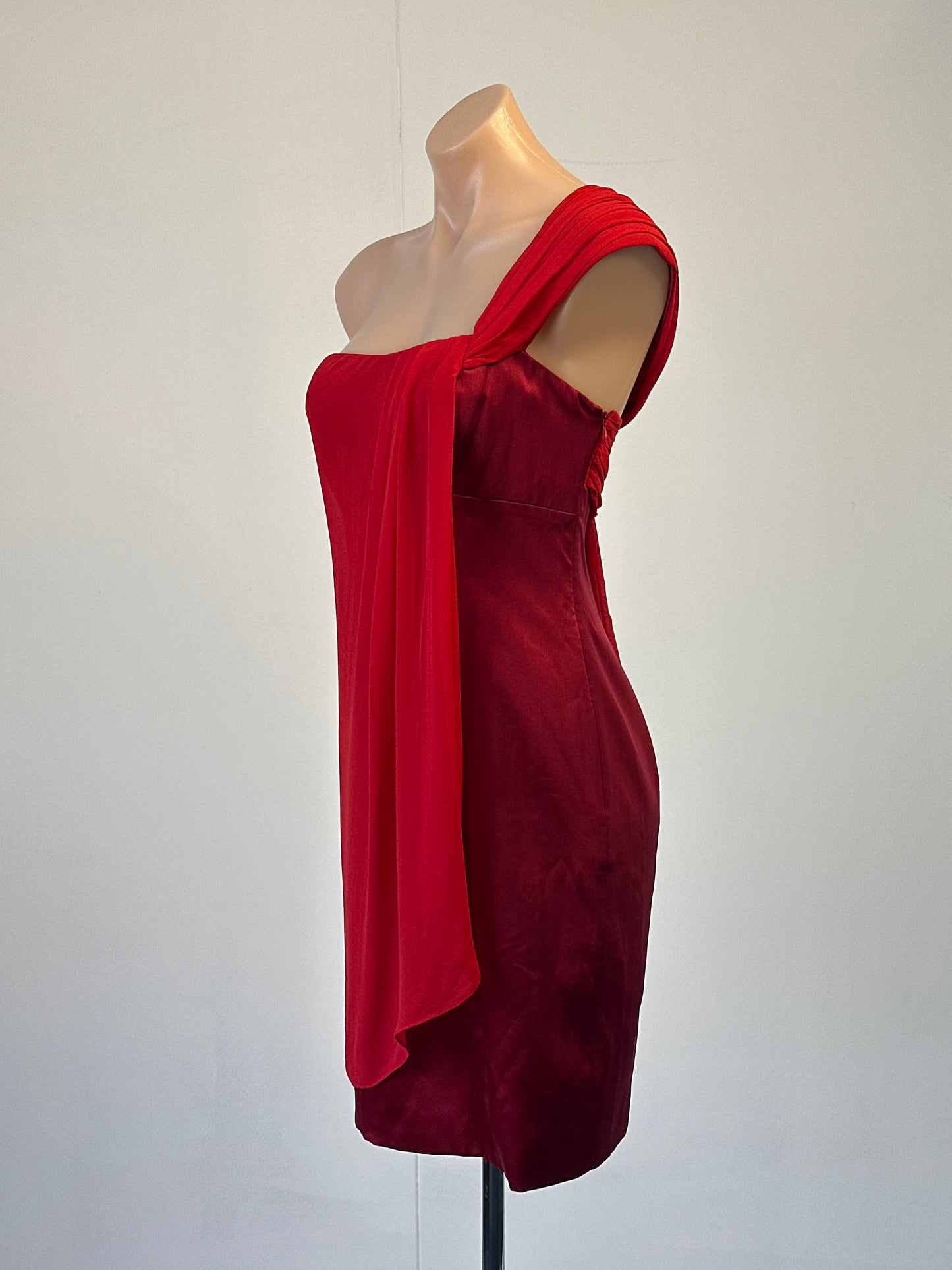 Karen Millen | UK | dress | size 12 | knee length | 100% silk